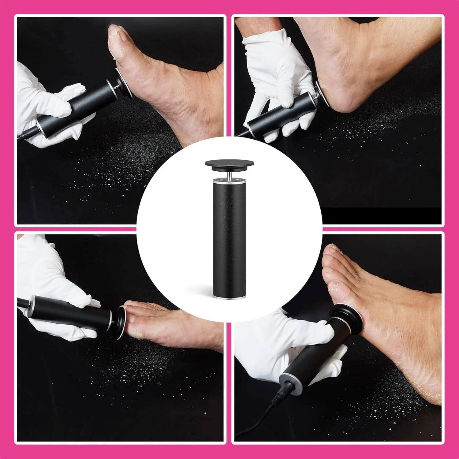 سوهان برقی پا، ابزار قابل تنظیم و چرخان برقی از بین برنده پوست مرده پا، ابزار از بین برنده پینه، سوهان برقی پا، سمباده پا، ابزار پدیکور، دارای پدهای یکبار مصرف سوهان برقی پا، ابزار قابل تنظیم و چرخان برقی از بین برنده پوست مرده پا، ابزار از بین برنده پینه، سوهان برقی پا، سمباده پا، ابزار پدیکور، دارای پدهای یکبار مصرف