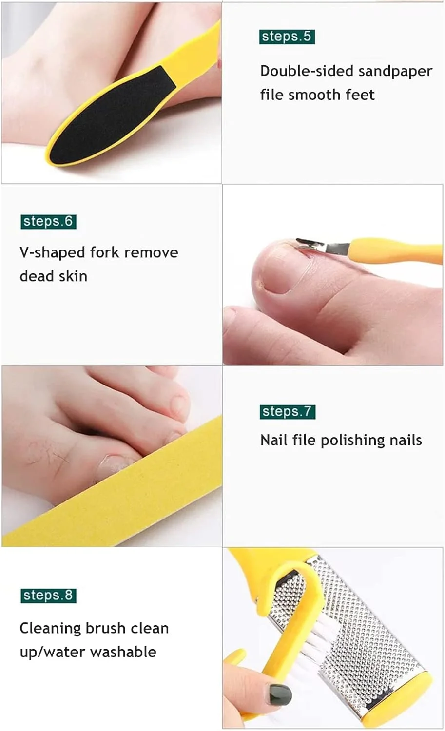 سوهان برقی پا با صفحه نمایش دیجیتال، مجموعه از بین برنده پینه، دو دنده با سرعت قابل تنظیم، IPX7 قابل شستشو، نور کمکی برجسته، 3 سر سنگ زنی، ابزار پدیکور خانگی، از بین بردن پوست مرده، کیت کامل سوهان برقی پا با صفحه نمایش دیجیتال، مجموعه از بین برنده پینه، دو دنده با سرعت قابل تنظیم، IPX7 قابل شستشو، نور کمکی برجسته، 3 سر سنگ زنی، ابزار پدیکور خانگی، از بین بردن پوست مرده، کیت کامل