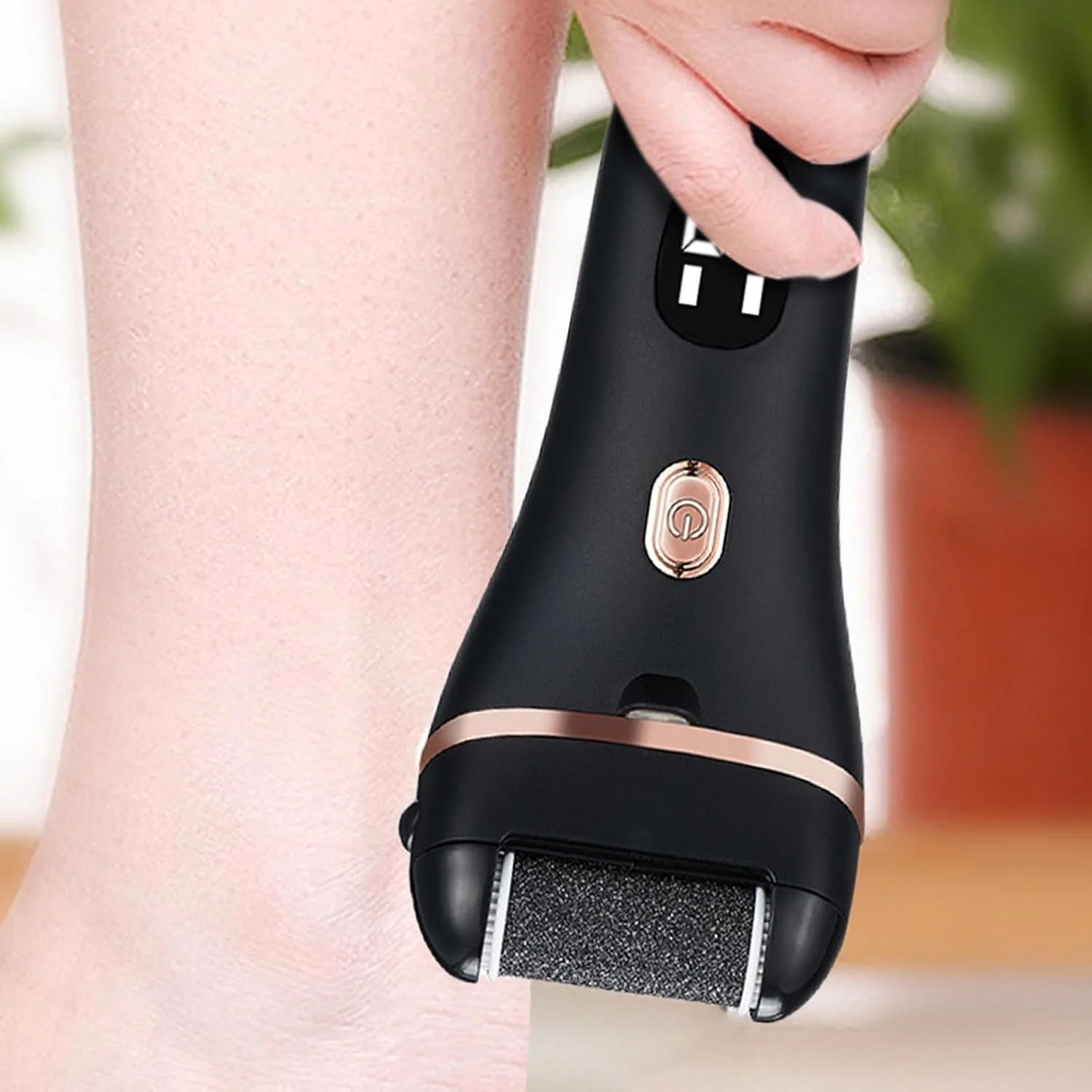 سوهان برقی پا برای از بین بردن پینه - ابزار پدیکور ضد آب، سنگ پای شارژی بی سیم دیجیتال با نور برای پدیکور، از بین بردن پینه در منزل، سالن و اسپا سوهان برقی پا برای از بین بردن پینه - ابزار پدیکور ضد آب، سنگ پای شارژی بی سیم دیجیتال با نور برای پدیکور، از بین بردن پینه در منزل، سالن و اسپا