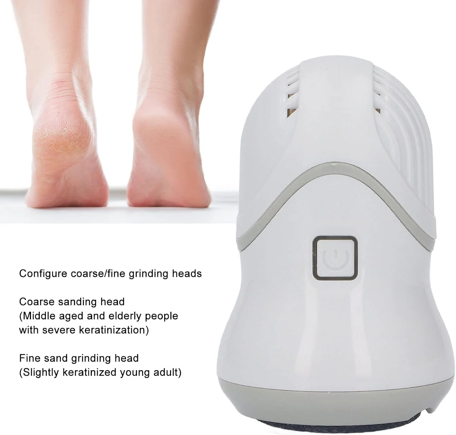 Electric Foot Calluses Removers, Rechargeable Automatic Foot File, Pedicure Tools, Hard Skin Removal Tools For Cracked Heels Dead Skin