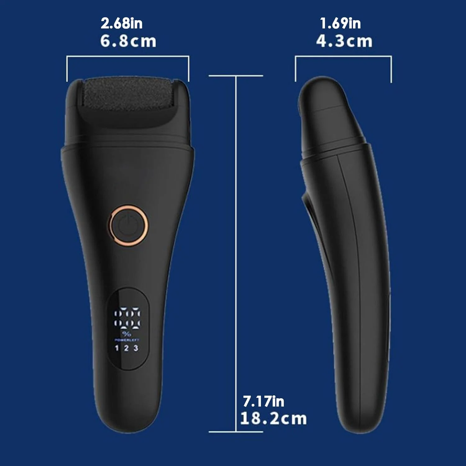 Electric Feet Callus Remover,Electric Callus Remover - Heavy Duty Cordless Portable Grinder Scrubber Sander for Pedicure, Manicure, Home, Spa, Shower, Bath Electric Feet Callus Remover,Electric Callus Remover - Heavy Duty Cordless Portable Grinder Scrubber Sander for Pedicure, Manicure, Home, Spa, Shower, Bath