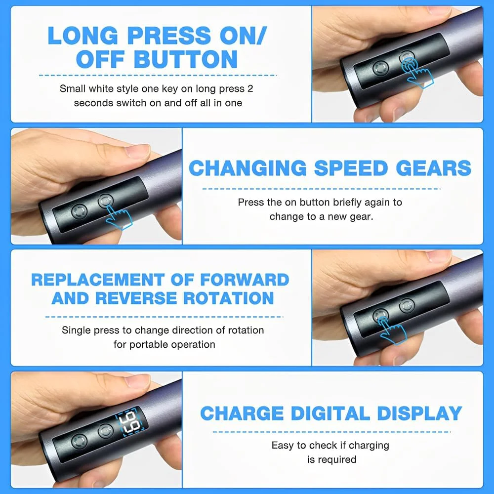 سوهان برقی پا از بین برنده پوست سخت، 2 در 1 از بین برنده پینه برقی پا و آسیاب ناخن، از بین برنده پینه برقی قابل شارژ با 30 سری، سرعت قابل تنظیم، برای پولیش ناخن پوست های ترک خورده و مرده سوهان برقی پا از بین برنده پوست سخت، 2 در 1 از بین برنده پینه برقی پا و آسیاب ناخن، از بین برنده پینه برقی قابل شارژ با 30 سری، سرعت قابل تنظیم، برای پولیش ناخن پوست های ترک خورده و مرده