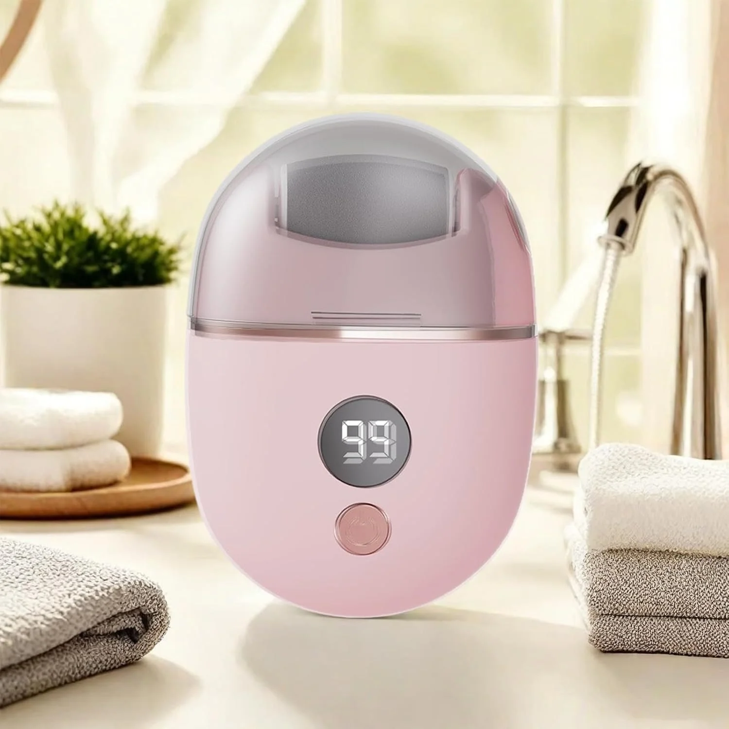 سوهان برقی پا از بین برنده پینه | سوهان برقی پا، دستگاه شارژی با 3 سری، نمایشگر باتری، ابزار حرفه ای پدیکور برای پوست های خشک و مرده و پاشنه های ترک خورده سوهان برقی پا از بین برنده پینه | سوهان برقی پا، دستگاه شارژی با 3 سری، نمایشگر باتری، ابزار حرفه ای پدیکور برای پوست های خشک و مرده و پاشنه های ترک خورده