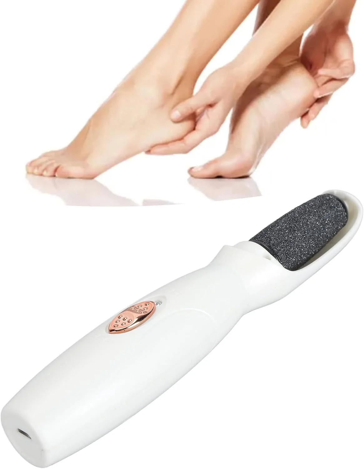 سوهان برقی پا، چرخش 360 درجه برای از بین بردن پوست مرده، ابزار پدیکور شارژی، سنگ پا برقی برای پوست های سفت، ترک خورده و خشک سوهان برقی پا، چرخش 360 درجه برای از بین بردن پوست مرده، ابزار پدیکور شارژی، سنگ پا برقی برای پوست های سفت، ترک خورده و خشک
