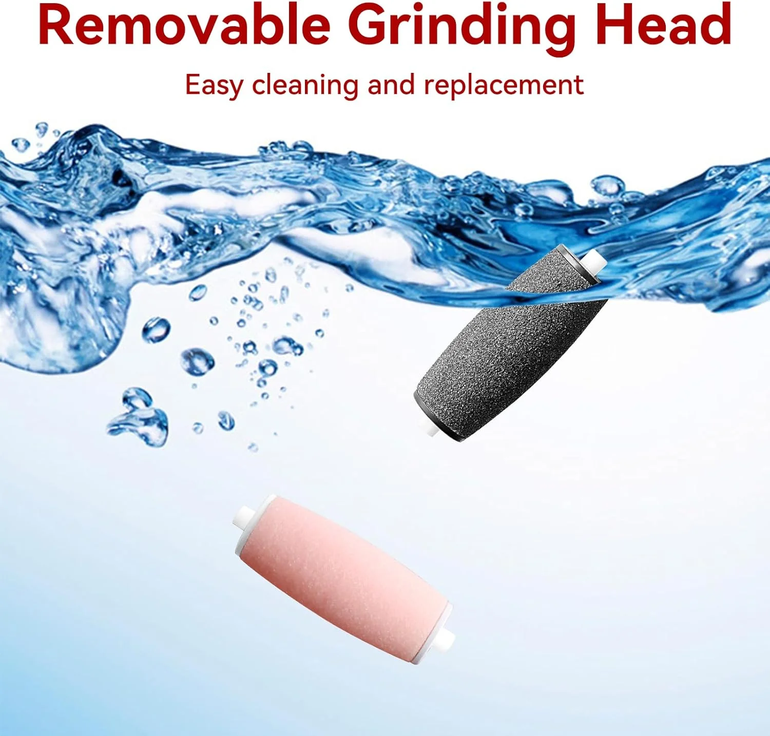 سوهان برقی پدیکور پا، ابزار پدیکور شارژی برای از بین بردن پوست خشک، پینه، پوست مرده، ترک خورده و سفت (قرمز) سوهان برقی پدیکور پا، ابزار پدیکور شارژی برای از بین بردن پوست خشک، پینه، پوست مرده، ترک خورده و سفت (قرمز)