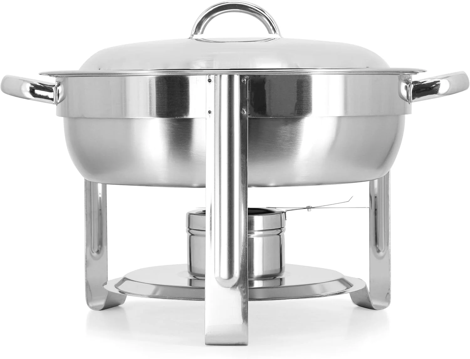 ظرف گرم نگهدارنده غذا/بن ماری گرد استیل حرفه ای مگا شف (۳.۷ کوارت) ظرف گرم نگهدارنده غذا/بن ماری گرد استیل حرفه ای مگا شف (۳.۷ کوارت)