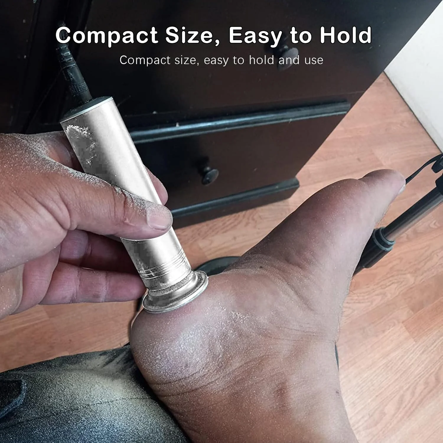 سوهان برقی پدیکور پا I·B·N G، سرعت قابل تنظیم با 60 عدد دیسک سمباده، سوهان حرفه ای پا برای از بین بردن پوست های مرده، سخت و ترک خورده، آلومینیومی، نقره ای سوهان برقی پدیکور پا I·B·N G، سرعت قابل تنظیم با 60 عدد دیسک سمباده، سوهان حرفه ای پا برای از بین بردن پوست های مرده، سخت و ترک خورده، آلومینیومی، نقره ای