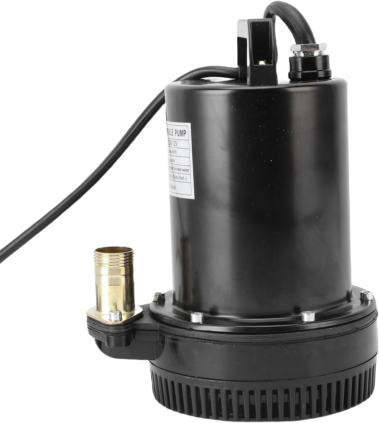 پمپ آب چاه عمیق Banapoy، 180 وات، ارتفاع 8 متر، پمپ شناور استیل ضد زنگ برای آبیاری کشاورزی، حوضچه، آبشخور دام، باغ، نرخ جریان 3 متر مکعب در ساعت