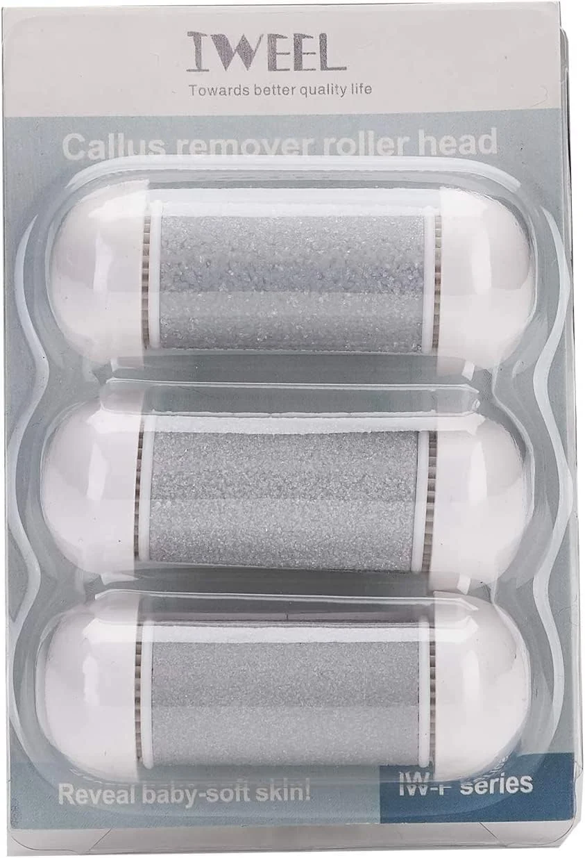 سری یدکی غلطکی آیویل، 3 نوع مختلف، برای مدل های IW-9043 و IW-9046، سوهان برقی پا، ابزار پدیکور پا، کیت پدیکور برای پاشنه های ترک خورده و پوست مرده سری یدکی غلطکی آیویل، 3 نوع مختلف، برای مدل های IW-9043 و IW-9046، سوهان برقی پا، ابزار پدیکور پا، کیت پدیکور برای پاشنه های ترک خورده و پوست مرده