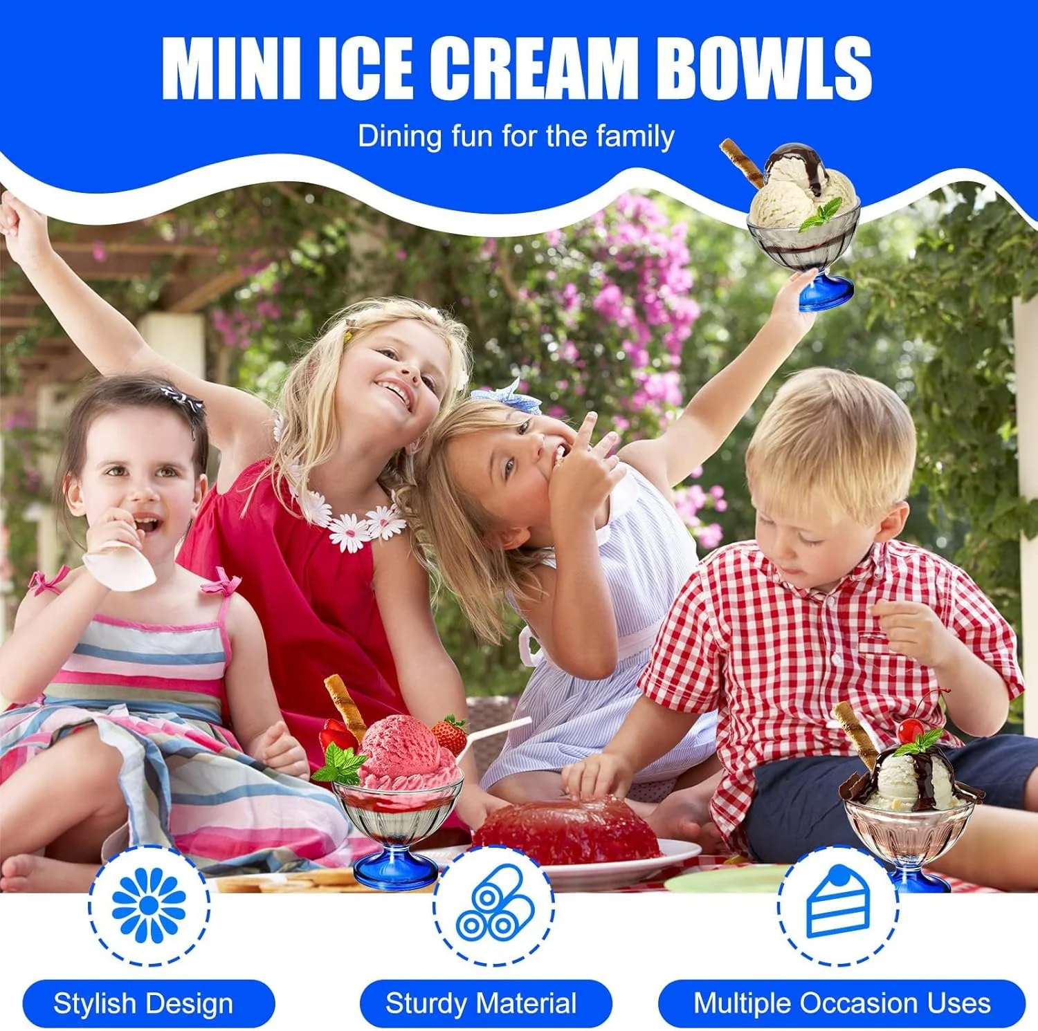 NALACAL کاسه بستنی آکریلیک 240 میلی لیتری، فنجان دسر شفاف، کاسه بستنی پایه دار برای سالاد، میان وعده، کوکتل، چاشنی، دسر ترایفل، مهمانی تعطیلات (بسته 12 عددی) NALACAL کاسه بستنی آکریلیک 240 میلی لیتری، فنجان دسر شفاف، کاسه بستنی پایه دار برای سالاد، میان وعده، کوکتل، چاشنی، دسر ترایفل، مهمانی تعطیلات (بسته 12 عددی)