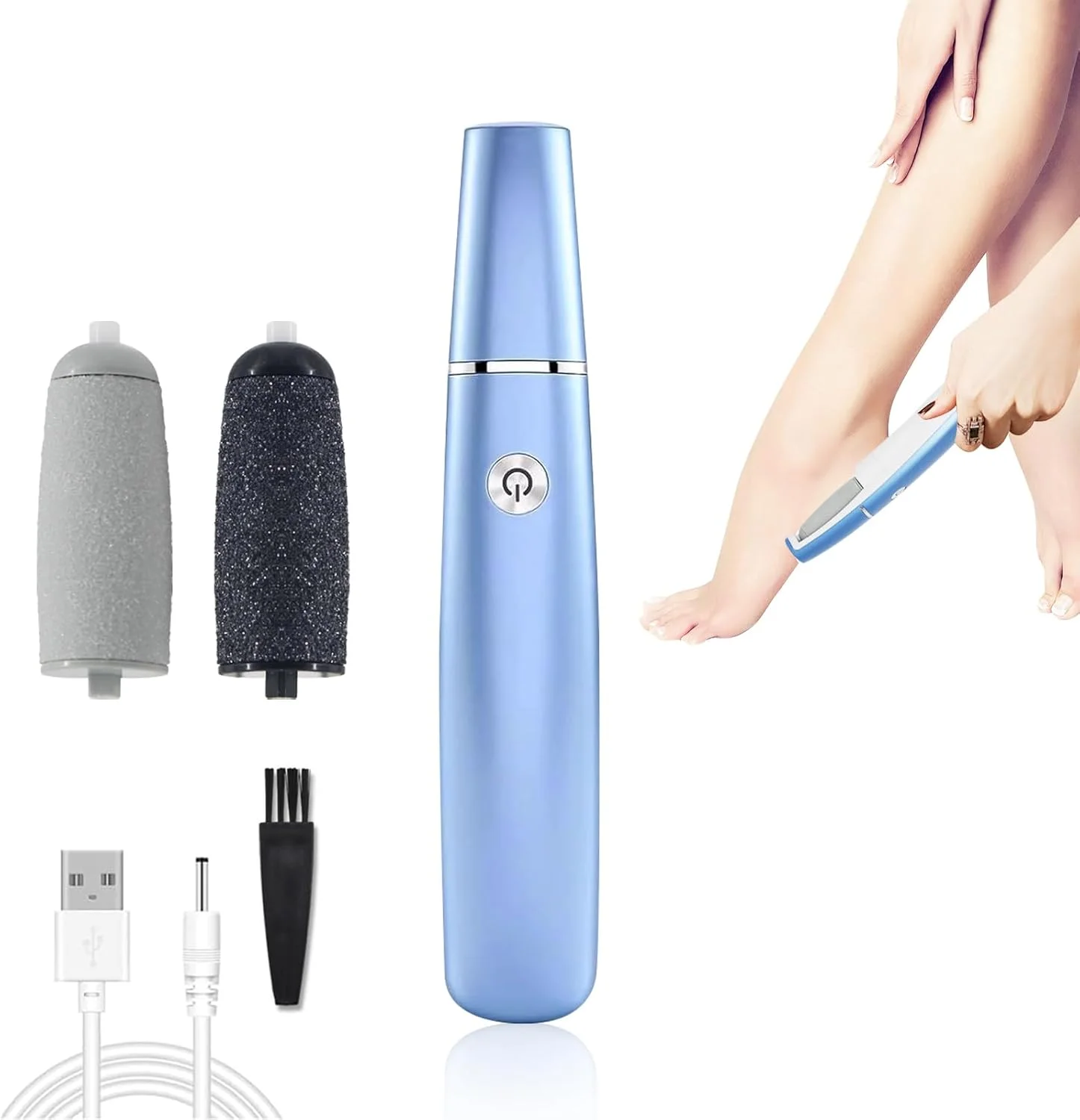 Horuili® Electric Callus Remover for Feet, Electric Pedicure Devices, Foot Callus Remover, Foot Care Tools, for Hard, Dead and Cracked Dry Skin Horuili® Electric Callus Remover for Feet, Electric Pedicure Devices, Foot Callus Remover, Foot Care Tools, for Hard, Dead and Cracked Dry Skin