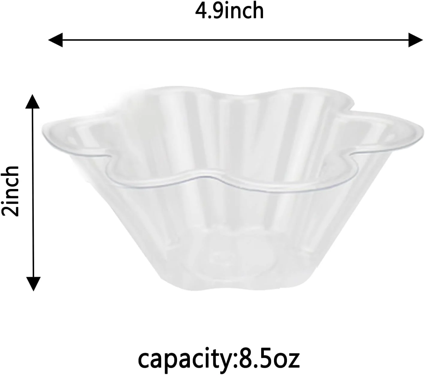 مرکاونیس 200 عددی کاسه دسر پلاستیکی شفاف، فنجان پیش غذای شفاف 8.5 اونسی به شکل گل، فنجان های یکبار مصرف بستنی برای بستنی خوری، دسرهای شکلاتی، پیش غذاها، نمونه دسری، فنجان های دسر پلاستیکی مرکاونیس 200 عددی کاسه دسر پلاستیکی شفاف، فنجان پیش غذای شفاف 8.5 اونسی به شکل گل، فنجان های یکبار مصرف بستنی برای بستنی خوری، دسرهای شکلاتی، پیش غذاها، نمونه دسری، فنجان های دسر پلاستیکی