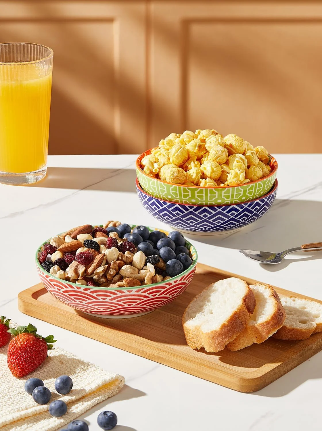 کاسه دسر کوچک Metahom، کاسه های سرامیکی تنقلات برای آشپزخانه، ست کاسه کم عمق رنگارنگ 330 میلی لیتری برای بستنی، چاشنی ها، مخلفات، ست 6 عددی، قابل شستشو در ماشین ظرفشویی و استفاده در مایکروویو کاسه دسر کوچک Metahom، کاسه های سرامیکی تنقلات برای آشپزخانه، ست کاسه کم عمق رنگارنگ 330 میلی لیتری برای بستنی، چاشنی ها، مخلفات، ست 6 عددی، قابل شستشو در ماشین ظرفشویی و استفاده در مایکروویو