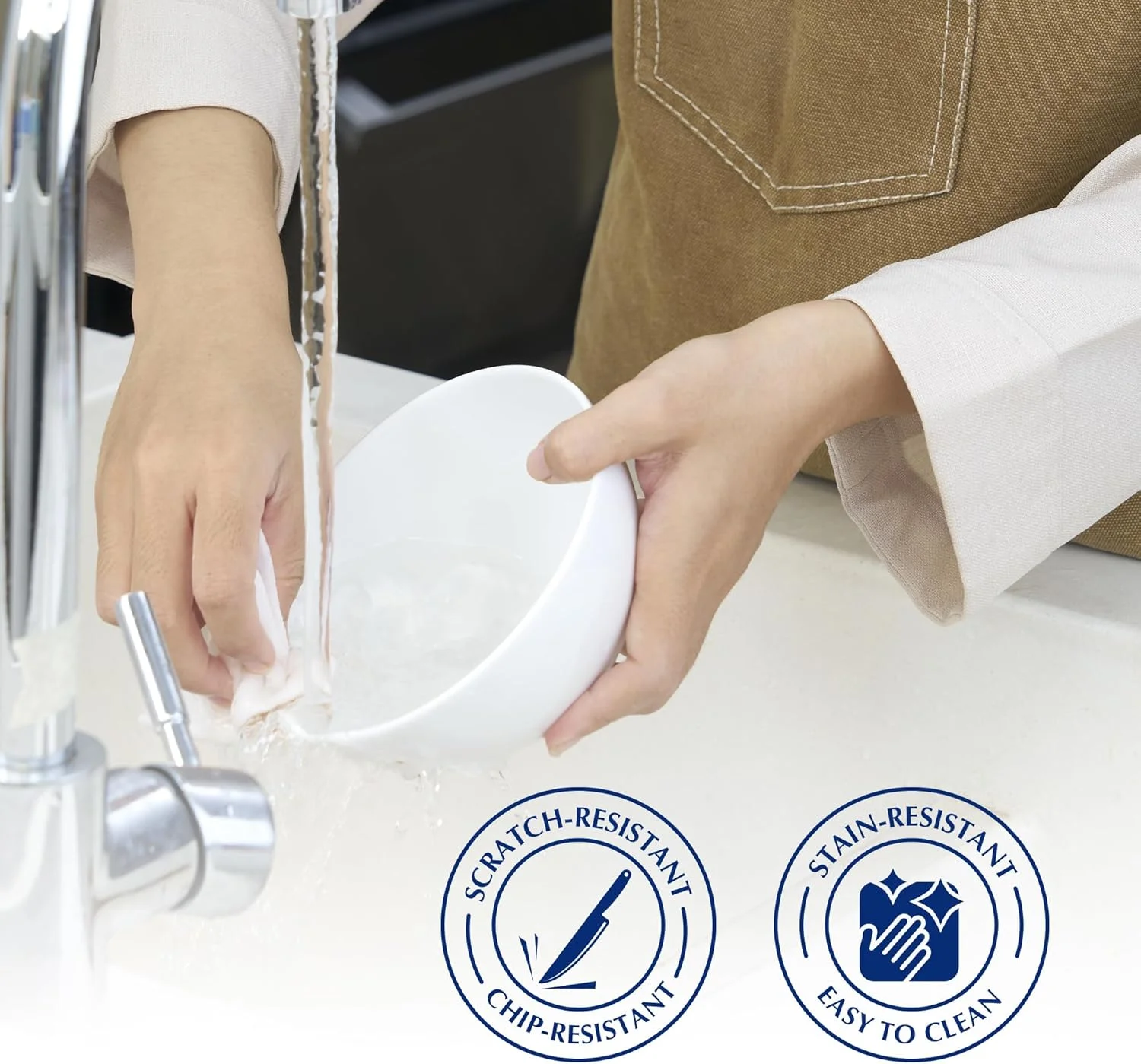 ست کاسه چینی مینک لانگ از سال 1970 (560 میلی لیتر - کاسه دسر - سفید - ست 2 عددی) ست کاسه چینی مینک لانگ از سال 1970 (560 میلی لیتر - کاسه دسر - سفید - ست 2 عددی)