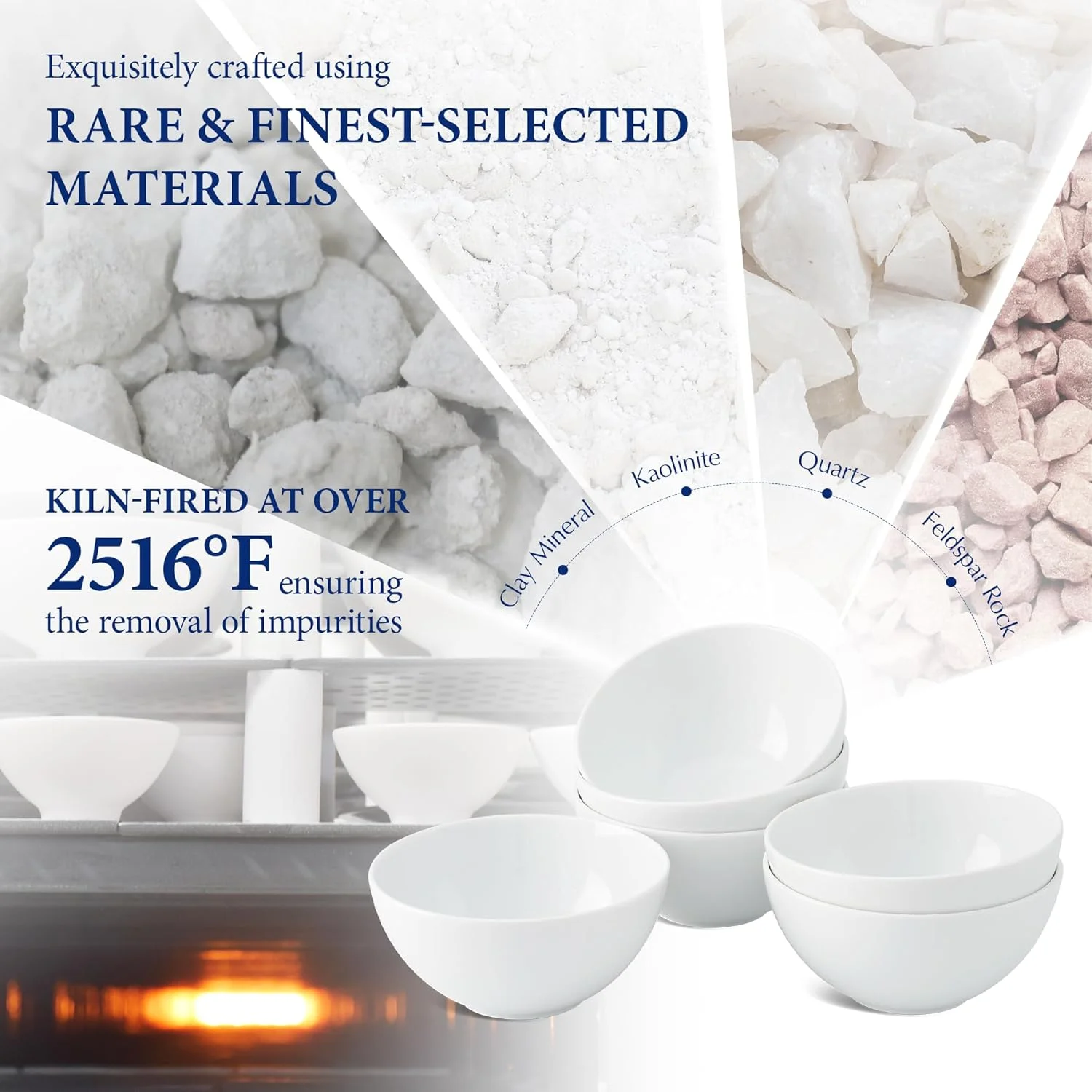 ست کاسه چینی مینک لانگ از سال 1970 (560 میلی لیتر - کاسه دسر - سفید - ست 2 عددی) ست کاسه چینی مینک لانگ از سال 1970 (560 میلی لیتر - کاسه دسر - سفید - ست 2 عددی)