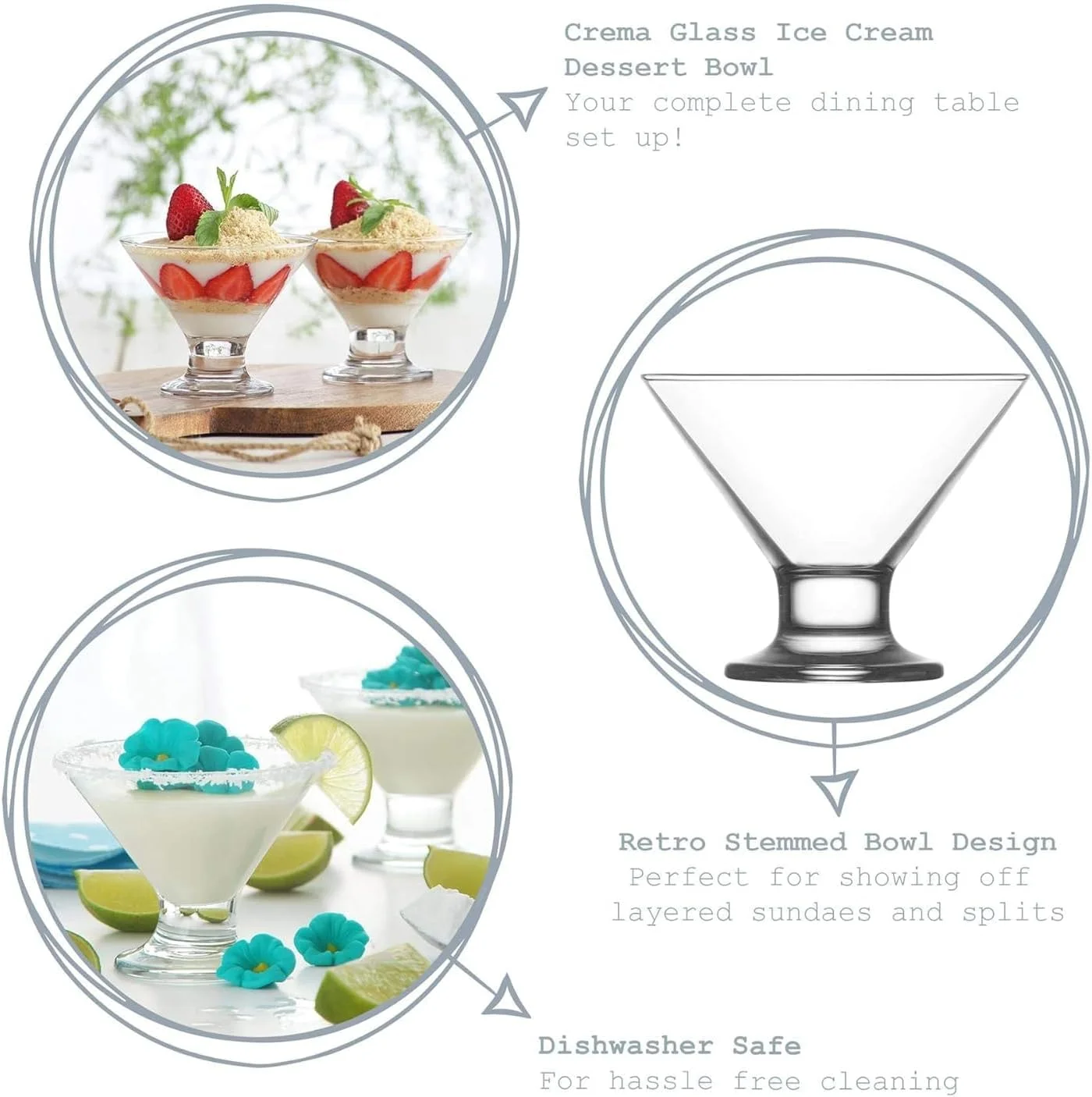 ست 6 تایی کاسه بستنی مدرن نست | کاسه دسر پایه دار لوتوس 190 میلی لیتر | مناسب برای ماکتیل، کوکتل، اسنک، سالاد میوه و موارد دیگر - ایده آل برای سرو و لذت بردن از خوراکی ها | 6 عدد (250 میلی لیتر) ست 6 تایی کاسه بستنی مدرن نست | کاسه دسر پایه دار لوتوس 190 میلی لیتر | مناسب برای ماکتیل، کوکتل، اسنک، سالاد میوه و موارد دیگر - ایده آل برای سرو و لذت بردن از خوراکی ها | 6 عدد (250 میلی لیتر)