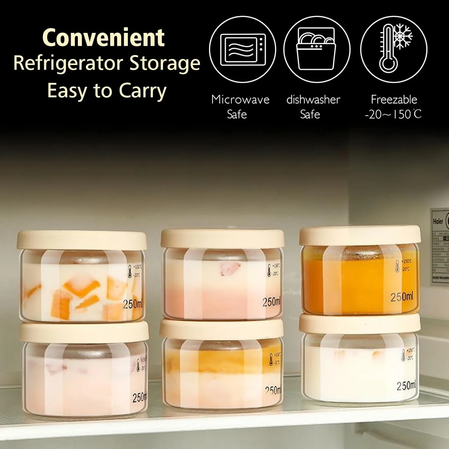 ظروف شیشه ای گرد ماتیفانر 255 گرمی برای پودینگ، ظروف کوچک دسر با درب، کاسه های شیشه ای فریزر، ظرف ناهار شیشه ای کوچک، درب سیلیکونی، کاسه های شیشه ای سبک، فنجان دسر شیشه ای، قابل استفاده در مایکروویو (2 عدد) ظروف شیشه ای گرد ماتیفانر 255 گرمی برای پودینگ، ظروف کوچک دسر با درب، کاسه های شیشه ای فریزر، ظرف ناهار شیشه ای کوچک، درب سیلیکونی، کاسه های شیشه ای سبک، فنجان دسر شیشه ای، قابل استفاده در مایکروویو (2 عدد)