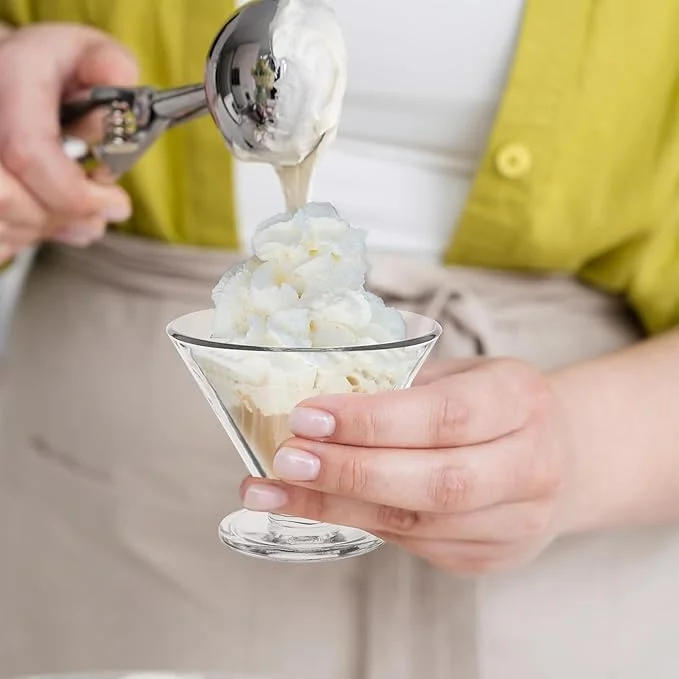 ست 6 تایی کاسه بستنی مدرن نست | کاسه دسر پایه دار لوتوس 190 میلی لیتر | مناسب برای ماکتیل، کوکتل، اسنک، سالاد میوه و موارد دیگر - ایده آل برای سرو و لذت بردن از خوراکی ها | 6 عدد (250 میلی لیتر) ست 6 تایی کاسه بستنی مدرن نست | کاسه دسر پایه دار لوتوس 190 میلی لیتر | مناسب برای ماکتیل، کوکتل، اسنک، سالاد میوه و موارد دیگر - ایده آل برای سرو و لذت بردن از خوراکی ها | 6 عدد (250 میلی لیتر)