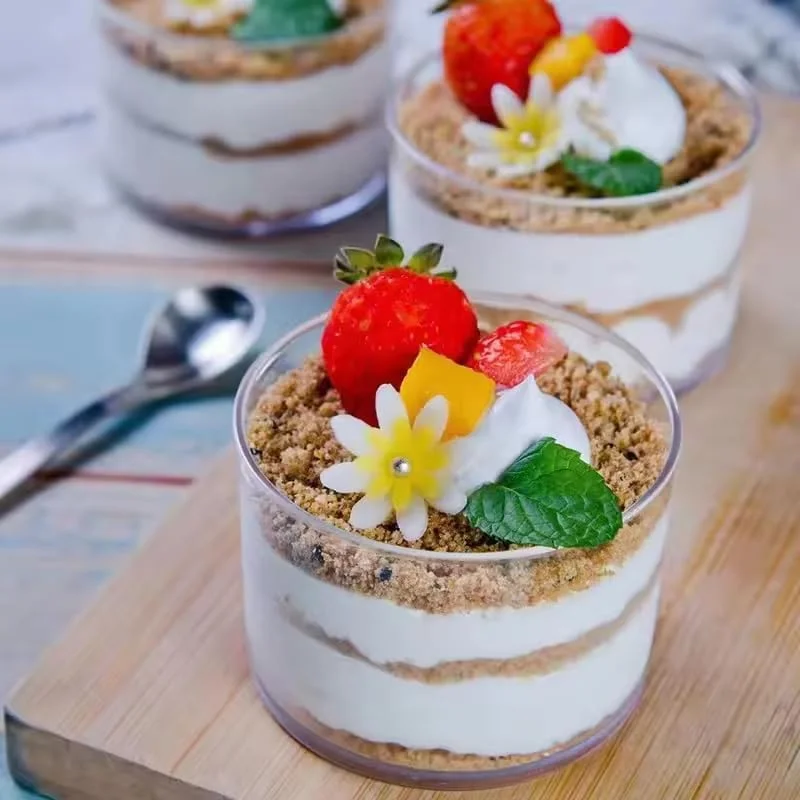 MARTVIA Ice Cream Glasses Cups Dishes For Desserts, Milkshake,Fruit And Pudding Glass Serving Bowls, Perfect For Home, Restaurants And Parties Dishwasher Safe (Round- A, Set Of 6), ?150 Ml MARTVIA Ice Cream Glasses Cups Dishes For Desserts, Milkshake,Fruit And Pudding Glass Serving Bowls, Perfect For Home, Restaurants And Parties Dishwasher Safe (Round- A, Set Of 6), ?150 Ml