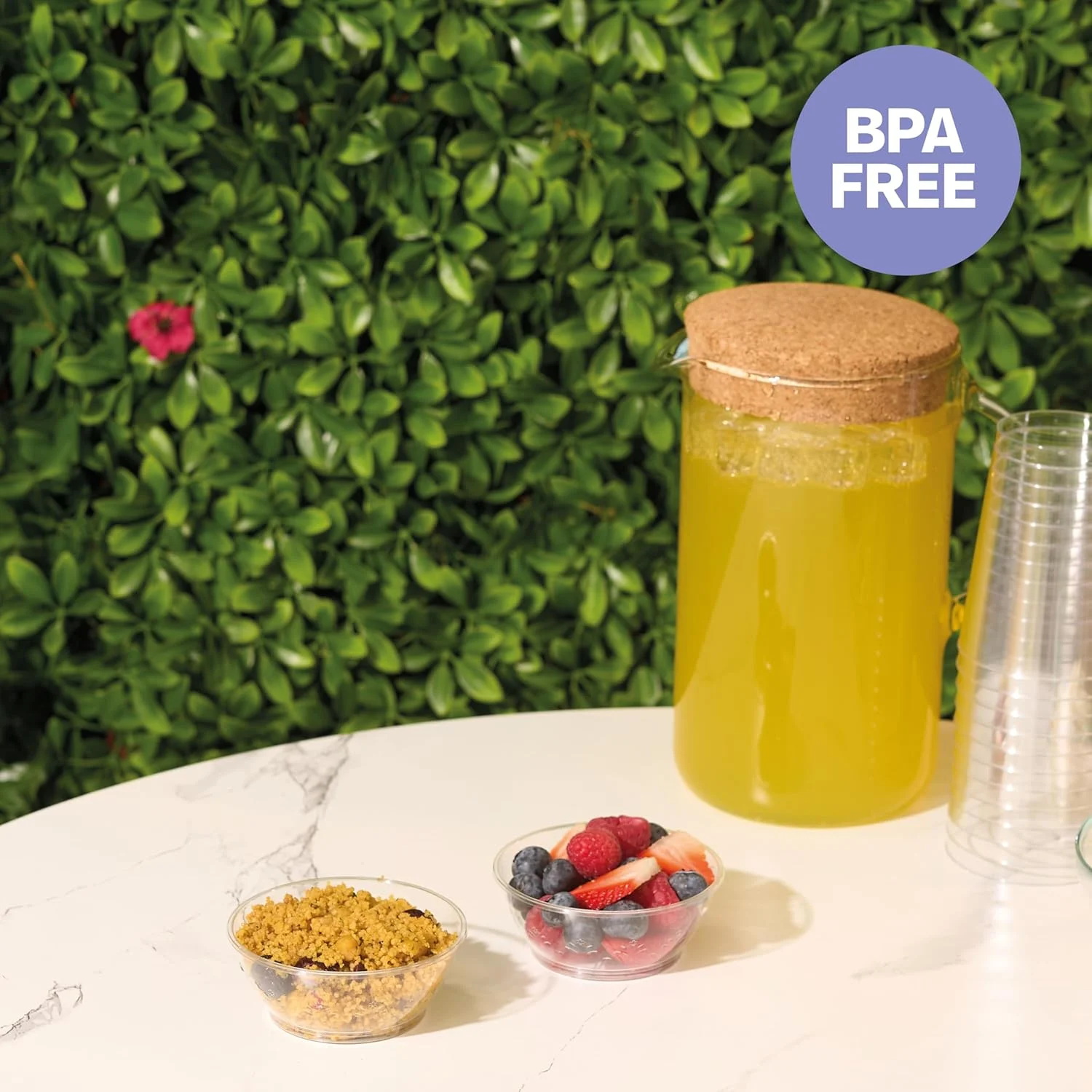 ظروف دسر شفاف ماتانا 40 عددی، کاسه های پلاستیکی کوچک برای تولد کودکان، پیک نیک، عروسی ها و مهمانی ها، 180 میلی لیتر - بادوام و قابل استفاده مجدد ظروف دسر شفاف ماتانا 40 عددی، کاسه های پلاستیکی کوچک برای تولد کودکان، پیک نیک، عروسی ها و مهمانی ها، 180 میلی لیتر - بادوام و قابل استفاده مجدد