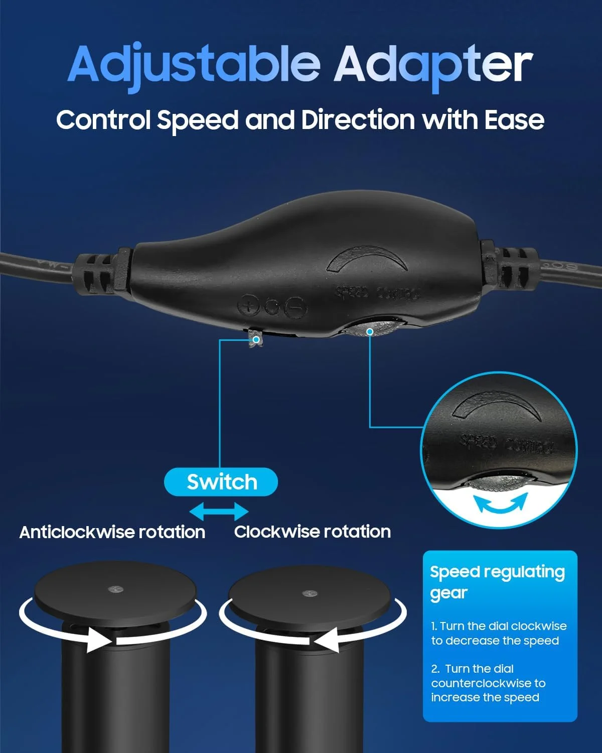 سوهان برقی پدیکور HayZBao - از بین برنده پینه پا، اسکرابر قابل تنظیم سرعت با 60 عدد دیسک سمباده، ابزار حرفه ای پدیکور برای پوست مرده و پینه - مشکی