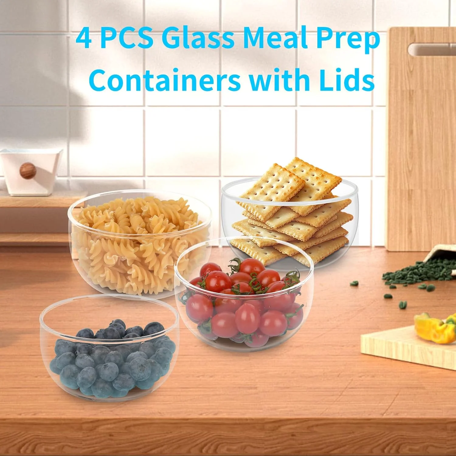 ظروف دسر/کاسه های شیشه ای کوچک و زیبای 330 میلی لیتری Opexscal با درب، کاسه شیشه ای برای دسر، میان وعده، برنج، مخلفات، کاسه دیپ، ایده آل برای دسر، بستنی، میوه، سالاد، اسنک، چاشنی، ترایفل، ست 4 عددی ظروف دسر/کاسه های شیشه ای کوچک و زیبای 330 میلی لیتری Opexscal با درب، کاسه شیشه ای برای دسر، میان وعده، برنج، مخلفات، کاسه دیپ، ایده آل برای دسر، بستنی، میوه، سالاد، اسنک، چاشنی، ترایفل، ست 4 عددی