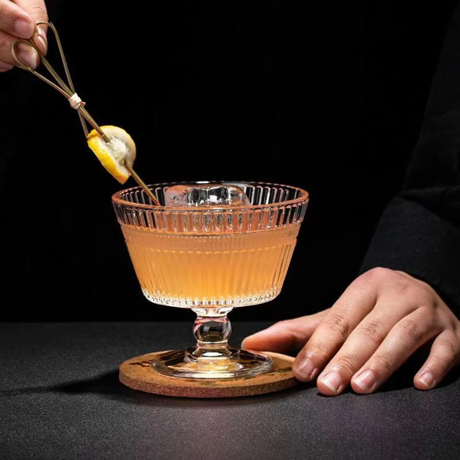 ORCHID M® کاسه های دسر شیشه ای قدیمی، ست 6 تایی فنجان دسر، فنجان بستنی خوری 270 میلی لیتری برای بستنی، میوه، پودینگ، تنقلات کوچک، ماست و پیش غذا ORCHID M® کاسه های دسر شیشه ای قدیمی، ست 6 تایی فنجان دسر، فنجان بستنی خوری 270 میلی لیتری برای بستنی، میوه، پودینگ، تنقلات کوچک، ماست و پیش غذا