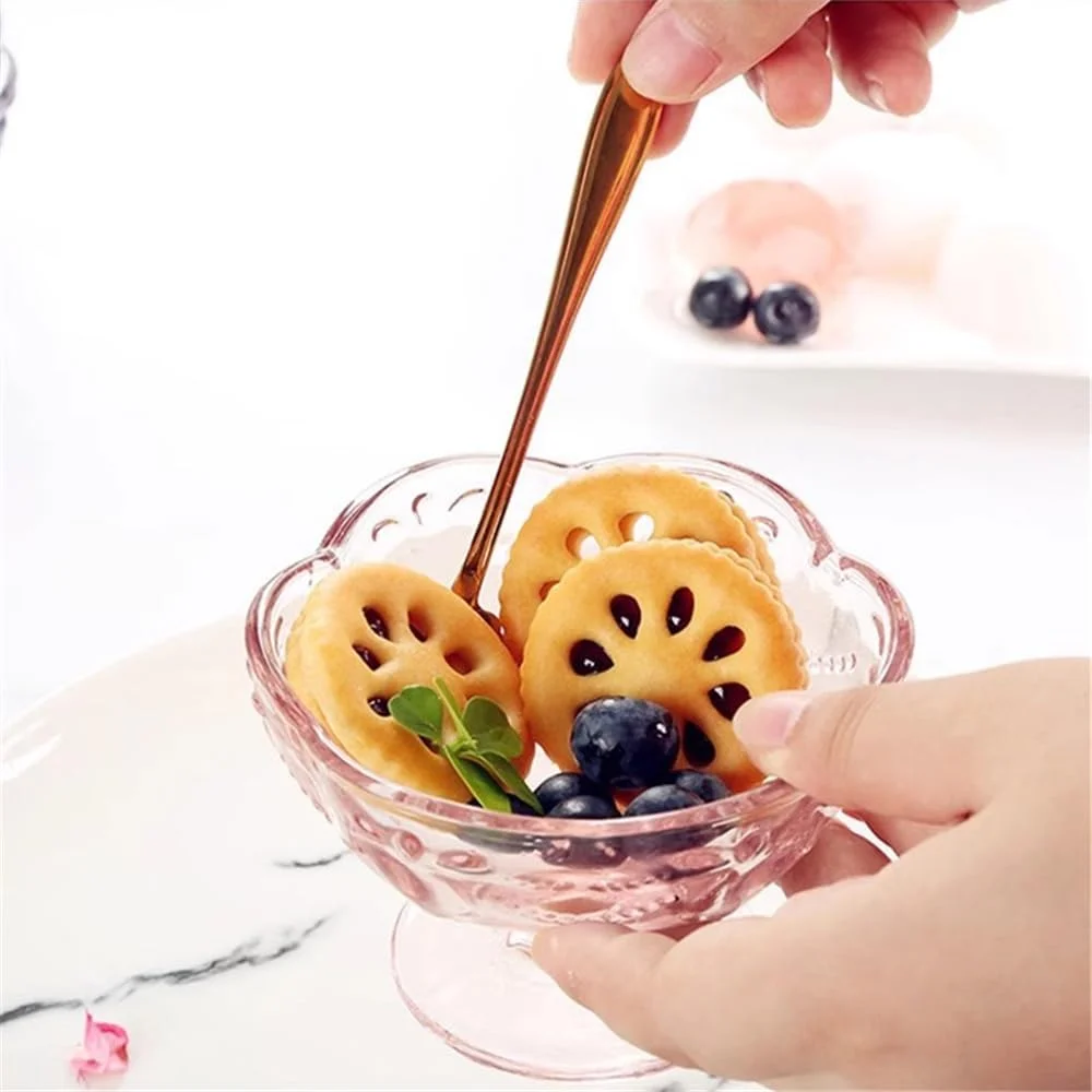 ست 2 عددی کاسه دسر بستنی پایه دار شیشه ای OnePine، ظروف دسر شیشه ای صورتی 140 میلی لیتری، ارتفاع 7 سانتی متر، کاسه های دسر شیشه ای برای دسر، بستنی، سوربت، میوه و پودینگ و غیره. ست 2 عددی کاسه دسر بستنی پایه دار شیشه ای OnePine، ظروف دسر شیشه ای صورتی 140 میلی لیتری، ارتفاع 7 سانتی متر، کاسه های دسر شیشه ای برای دسر، بستنی، سوربت، میوه و پودینگ و غیره.