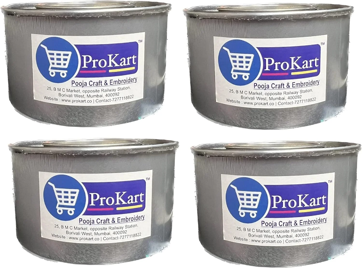 سوخت/ژل گرم کننده غذا پروکارت برای گرم نگه داشتن غذا - چراغ گرمایشی فانوسی برای بوفه، مورد استفاده توسط تهیه کنندگان غذا (نقره ای، 2-3 ساعت) بسته 4 عددی سوخت/ژل گرم کننده غذا پروکارت برای گرم نگه داشتن غذا - چراغ گرمایشی فانوسی برای بوفه، مورد استفاده توسط تهیه کنندگان غذا (نقره ای، 2-3 ساعت) بسته 4 عددی