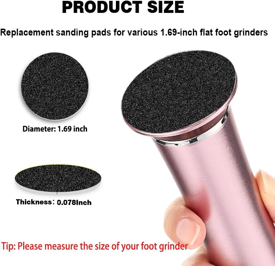 دیسک های سمباده ای جایگزین LIERKISS بسته 120 عددی برای از بین بردن پینه های الکتریکی، دیسک های سمباده ای جایگزین حرفه ای برای سوهان برقی پا، از بین برنده پوست مرده و ترک خورده دیسک های سمباده ای جایگزین LIERKISS بسته 120 عددی برای از بین بردن پینه های الکتریکی، دیسک های سمباده ای جایگزین حرفه ای برای سوهان برقی پا، از بین برنده پوست مرده و ترک خورده