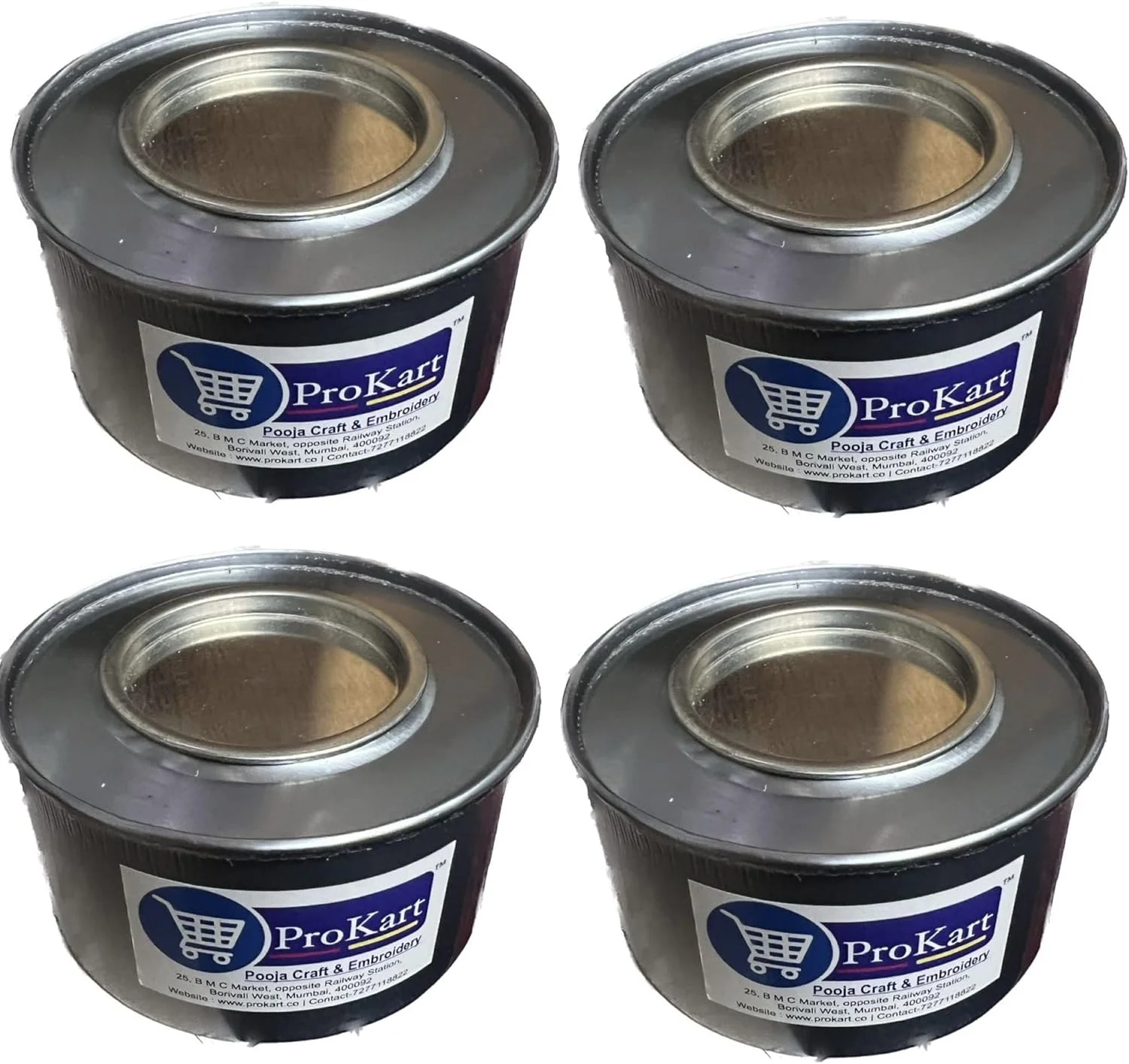 سوخت/ژل گرم کننده غذا پروکارت برای گرم نگه داشتن غذا - چراغ گرمایشی فانوسی برای بوفه، مورد استفاده توسط تهیه کنندگان غذا (نقره ای، 2-3 ساعت) بسته 4 عددی سوخت/ژل گرم کننده غذا پروکارت برای گرم نگه داشتن غذا - چراغ گرمایشی فانوسی برای بوفه، مورد استفاده توسط تهیه کنندگان غذا (نقره ای، 2-3 ساعت) بسته 4 عددی