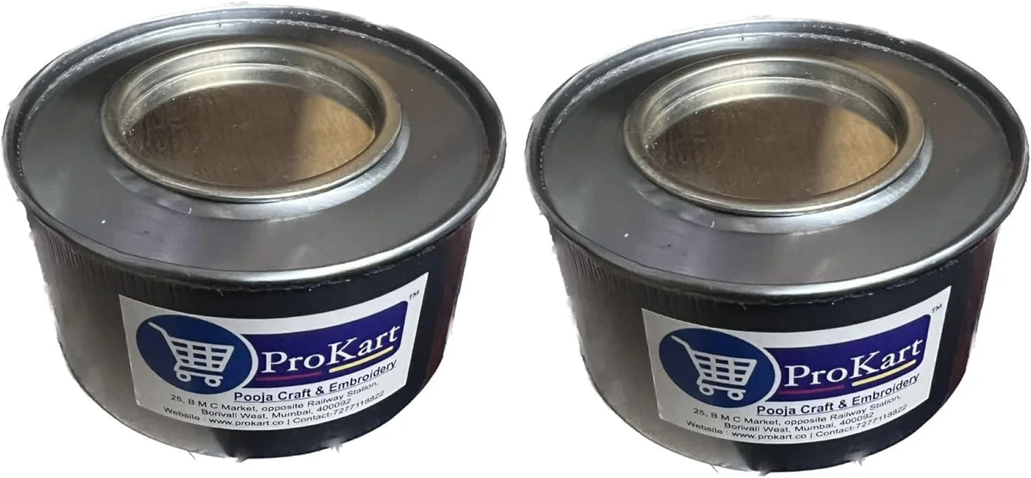 سوخت/ژل گرم کننده غذا پروکارت برای گرم نگه داشتن غذا - چراغ گرمایشی فانوسی برای بوفه، مورد استفاده توسط تهیه کنندگان غذا (نقره ای، 2-3 ساعت) بسته 4 عددی سوخت/ژل گرم کننده غذا پروکارت برای گرم نگه داشتن غذا - چراغ گرمایشی فانوسی برای بوفه، مورد استفاده توسط تهیه کنندگان غذا (نقره ای، 2-3 ساعت) بسته 4 عددی