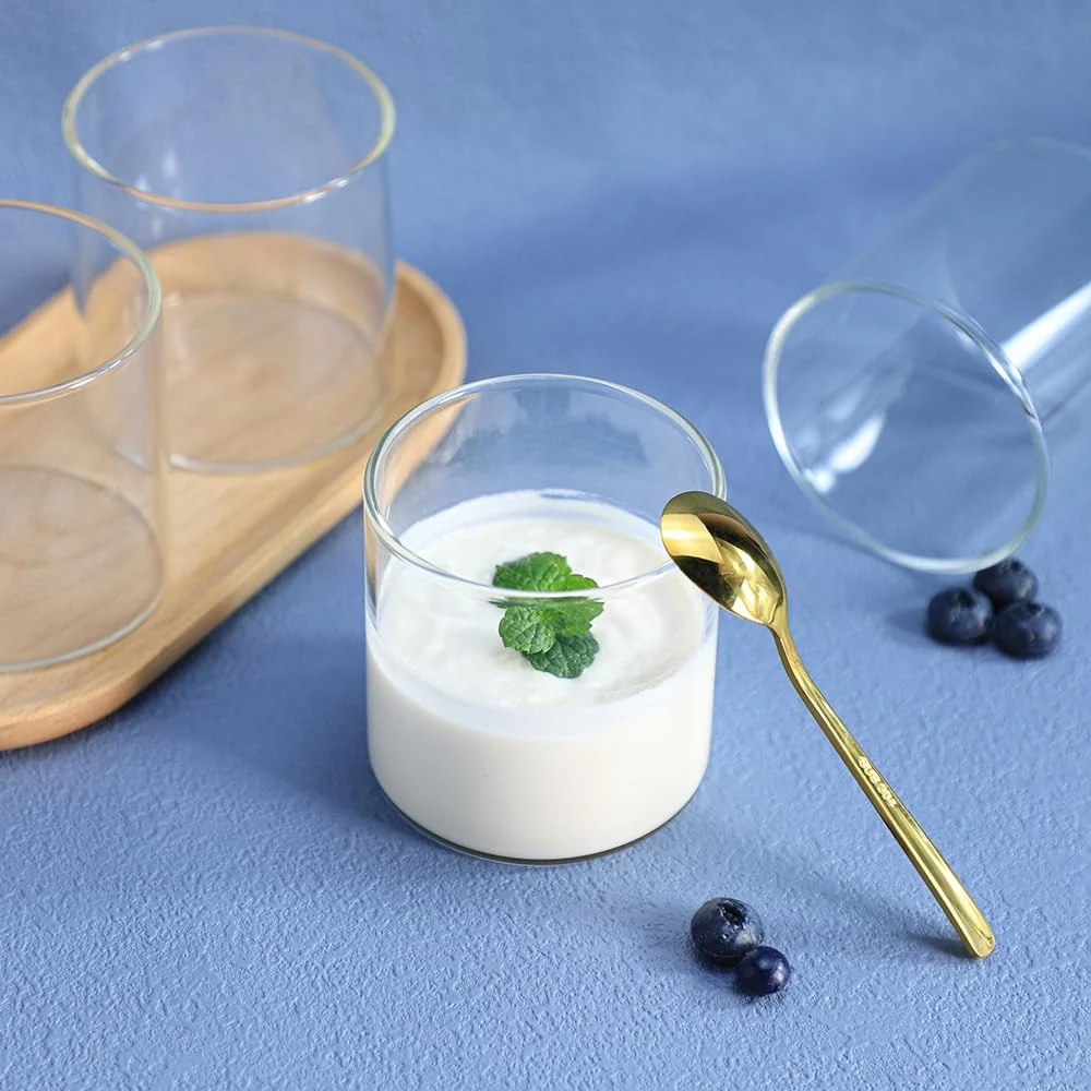 سیزیکاتو، فنجان دسر شیشه ای شفاف، 10 اونس، فنجان کاستارد، فنجان پودینگ، قابل استفاده در فر، 4 عدد سیزیکاتو، فنجان دسر شیشه ای شفاف، 10 اونس، فنجان کاستارد، فنجان پودینگ، قابل استفاده در فر، 4 عدد