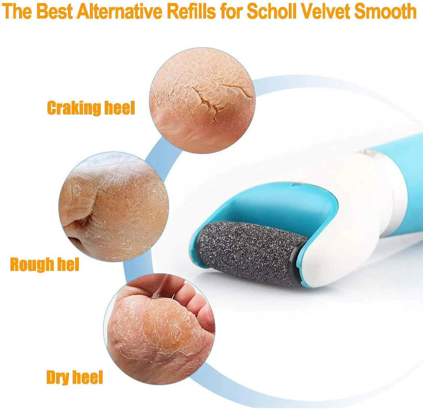 مجموعه 9 عددی سری یدک سوهان پدیکور MixColours، زبری بسیار بالا، سری های غلتکی الماسه مخملی نرم، سازگار با سوهان پا مجموعه 9 عددی سری یدک سوهان پدیکور MixColours، زبری بسیار بالا، سری های غلتکی الماسه مخملی نرم، سازگار با سوهان پا