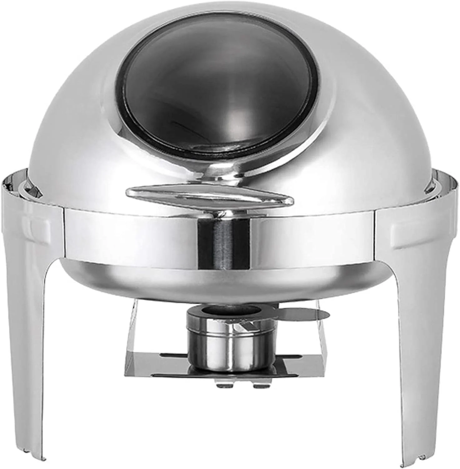 گرمکن غذا استیل گرد، ست گرمکن غذا بوفه، با ظروف غذا و نگهدارنده سوخت، ست گرمکن غذا برای پذیرایی، بوفه و مهمانی گرمکن غذا استیل گرد، ست گرمکن غذا بوفه، با ظروف غذا و نگهدارنده سوخت، ست گرمکن غذا برای پذیرایی، بوفه و مهمانی