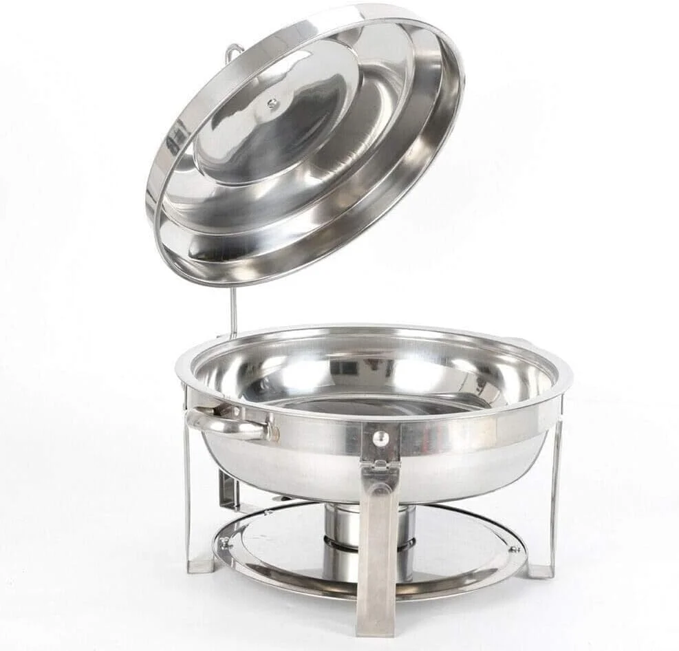 گرمکن غذا، ظرف گرم کننده استیل ضد زنگ، ست بوفه گرمکن غذا برای مهمانی ها، بوفه ها، عروسی ها، ضیافت ها، رویدادهای پذیرایی 7.5 لیتر گرمکن غذا، ظرف گرم کننده استیل ضد زنگ، ست بوفه گرمکن غذا برای مهمانی ها، بوفه ها، عروسی ها، ضیافت ها، رویدادهای پذیرایی 7.5 لیتر