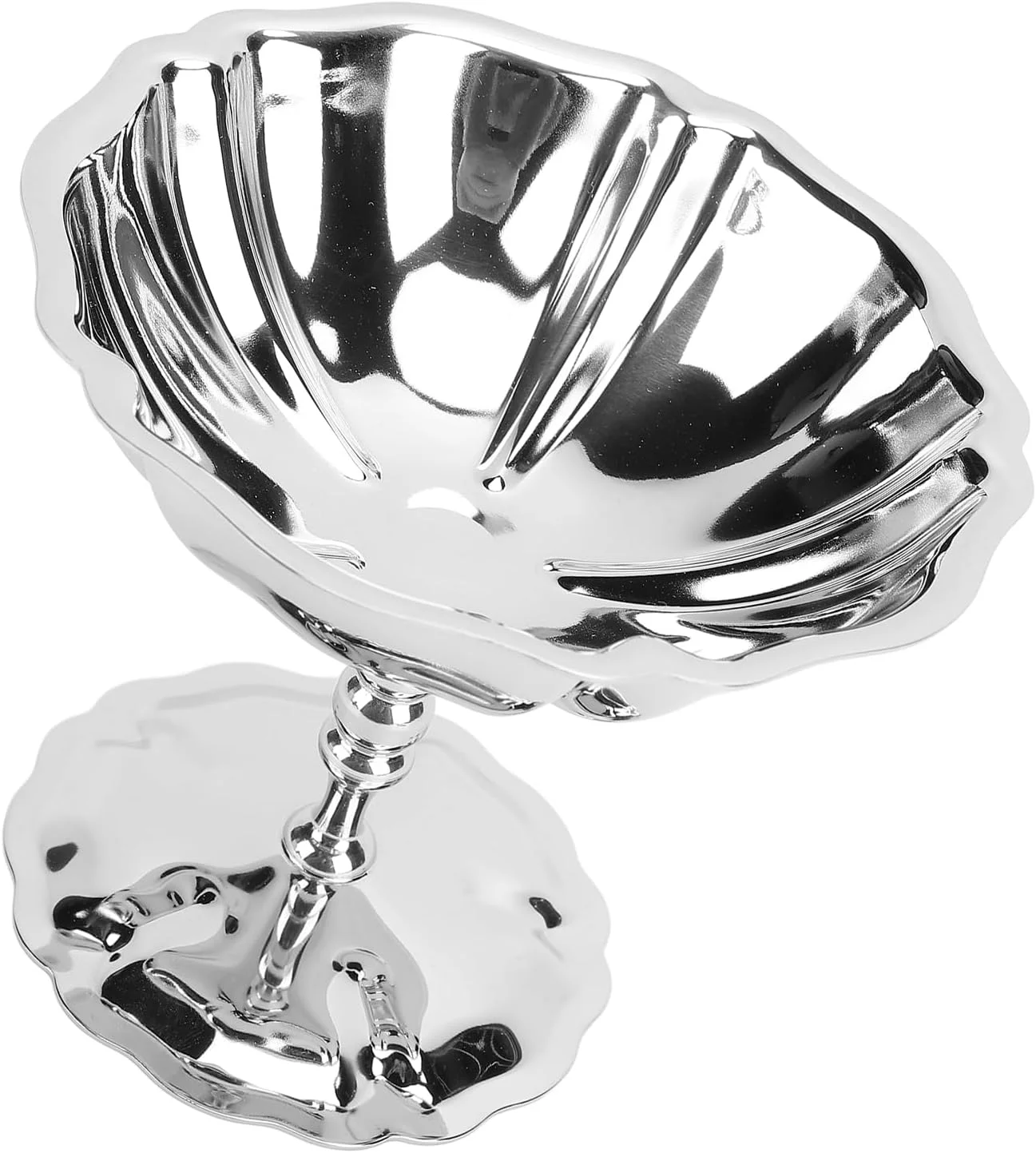 جام بستنی، کاسه میوه استیل ضد زنگ، کاسه سالاد، کاسه دسر، کاسه سس، ظرف تنقلات برای سرو بستنی، سالاد، میوه و پودینگ جام بستنی، کاسه میوه استیل ضد زنگ، کاسه سالاد، کاسه دسر، کاسه سس، ظرف تنقلات برای سرو بستنی، سالاد، میوه و پودینگ