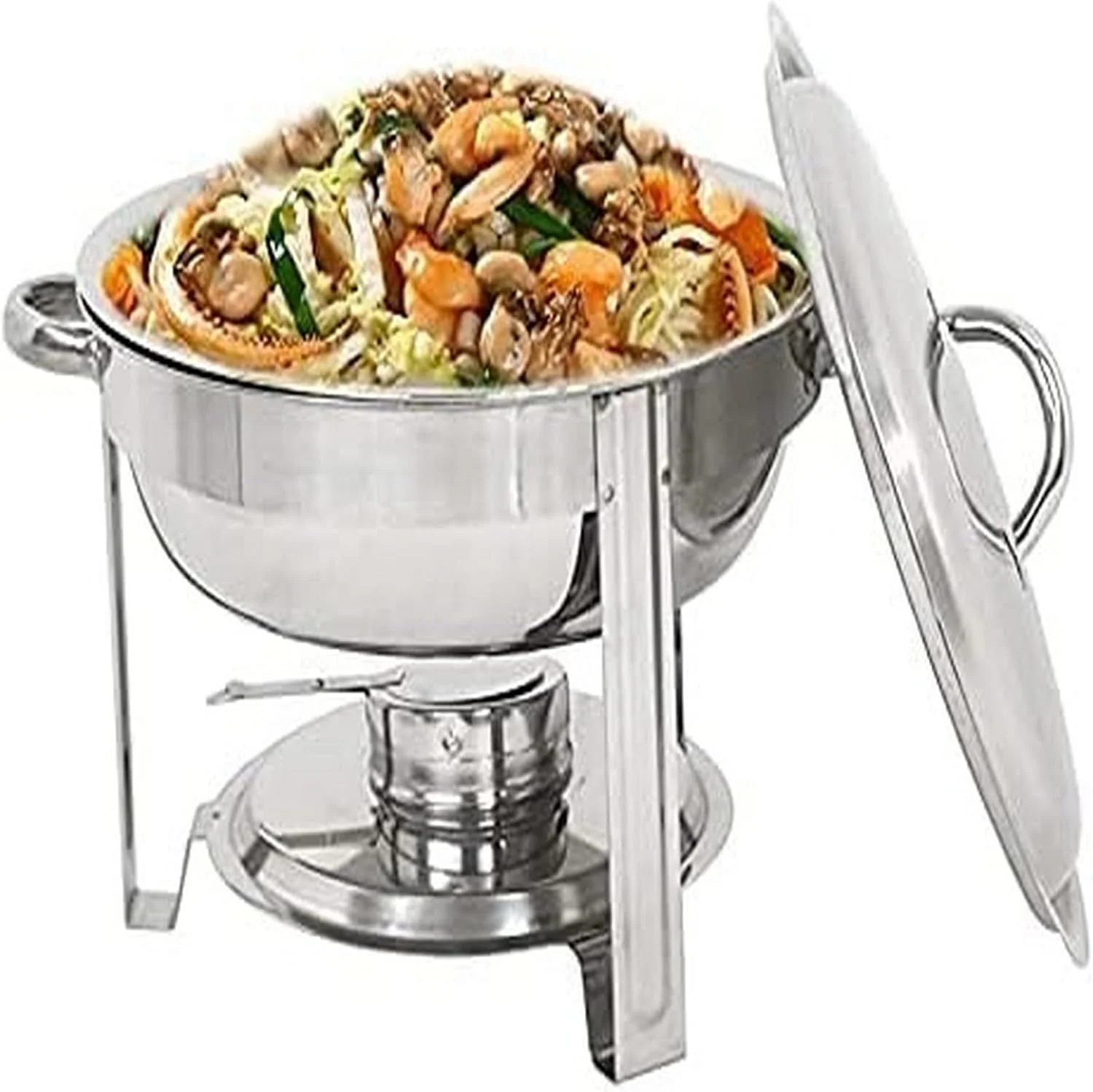 گرمکن غذا استیل ضد زنگ به همراه جایگاه سوخت برای مهمانی، عروسی و مراسم پذیرایی (A 2) گرمکن غذا استیل ضد زنگ به همراه جایگاه سوخت برای مهمانی، عروسی و مراسم پذیرایی (A 2)