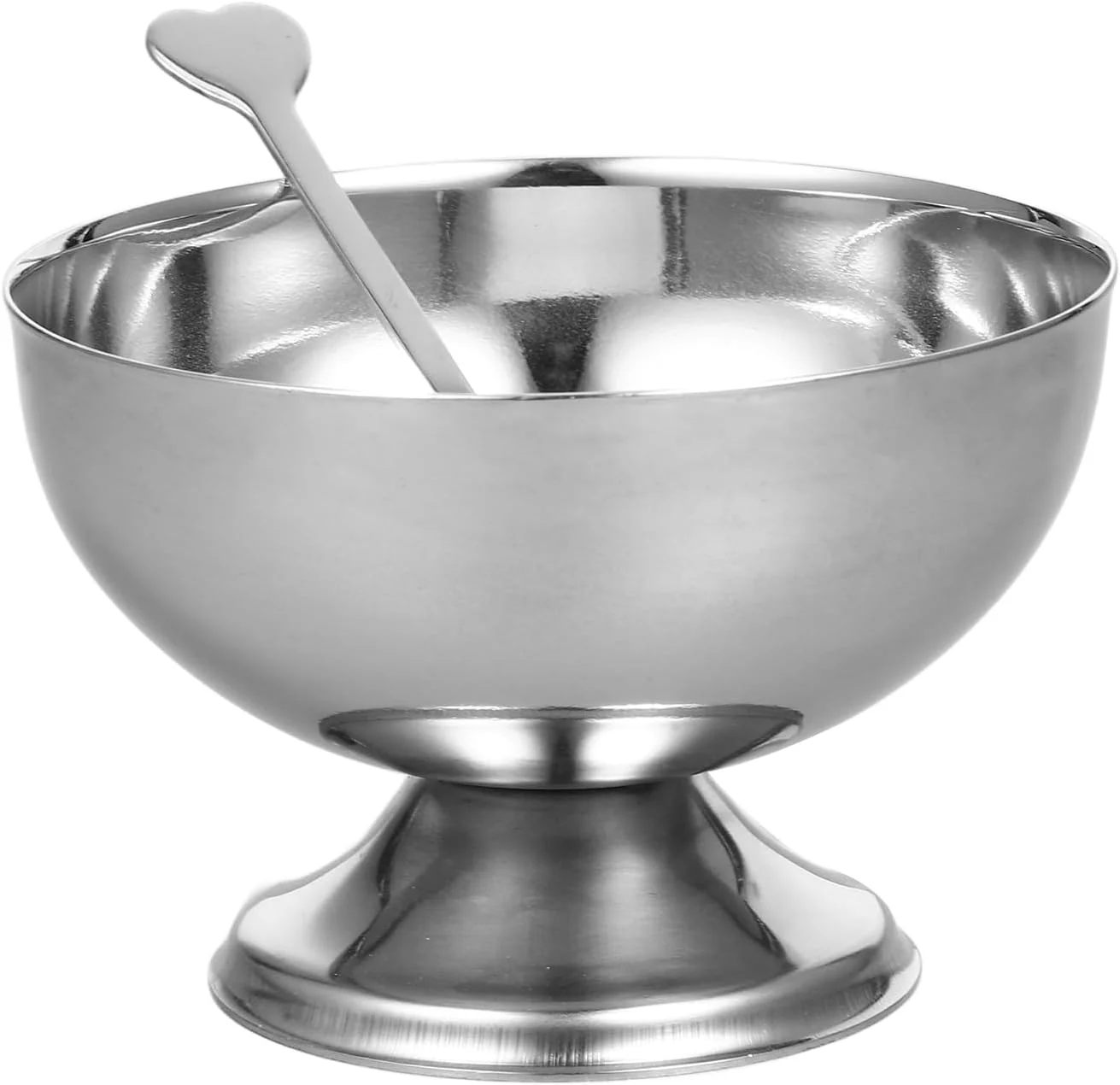 STOBAZA کاسه دسر 2 عددی، کاسه های بستنی و سالاد، مناسب برای بستنی خوری، موس، فنجان های یخ، سازمان دهنده، لیوان، ظروف سس، مزه ها، آب نبات، میوه، پودینگ شیک، اسنک استیل STOBAZA کاسه دسر 2 عددی، کاسه های بستنی و سالاد، مناسب برای بستنی خوری، موس، فنجان های یخ، سازمان دهنده، لیوان، ظروف سس، مزه ها، آب نبات، میوه، پودینگ شیک، اسنک استیل