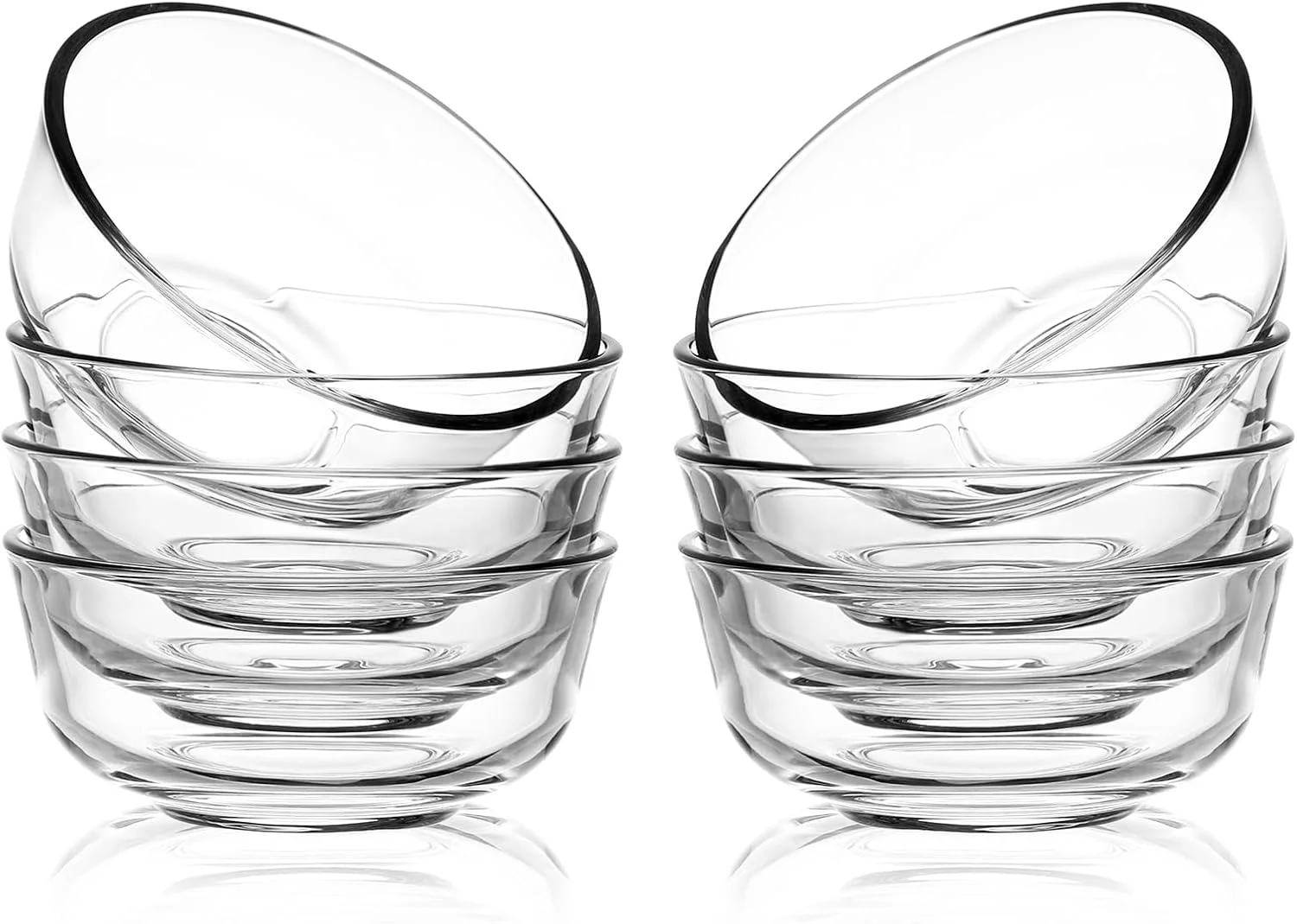 ست کاسه شیشه ای 240 میلی لیتری Sweejar (بسته 6 عددی)، کاسه های کوچک برای آشپزخانه، کاسه های دسر برای بستنی، کاسه های تنقلات، ظروف جانبی، کاسه های کوچک سرو برای دیپ، آماده سازی ست کاسه شیشه ای 240 میلی لیتری Sweejar (بسته 6 عددی)، کاسه های کوچک برای آشپزخانه، کاسه های دسر برای بستنی، کاسه های تنقلات، ظروف جانبی، کاسه های کوچک سرو برای دیپ، آماده سازی