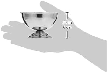 ظرف بستنی راج ساندای، نقره ای، 9.5 سانتی متر، SDD001، کاسه های دسر، کاسه های میوه سالاد، فنجان های دسر ظرف بستنی راج ساندای، نقره ای، 9.5 سانتی متر، SDD001، کاسه های دسر، کاسه های میوه سالاد، فنجان های دسر