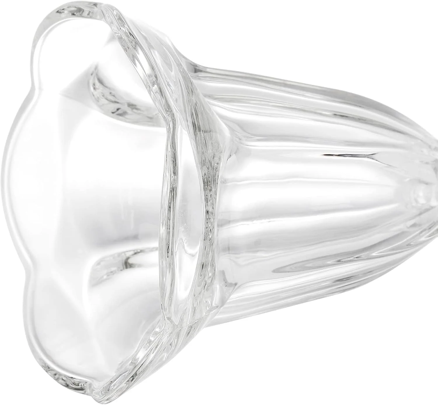 ظروف بستنی خوری شیشه ای پایه دار SYOSI، بسته 6 عددی - کاسه دسر پایه دار 190 میلی لیتری، مناسب بستنی، میلک شیک، شربت، میوه و تنقلات، ظروف شیشه ای زیبا برای مهمانی