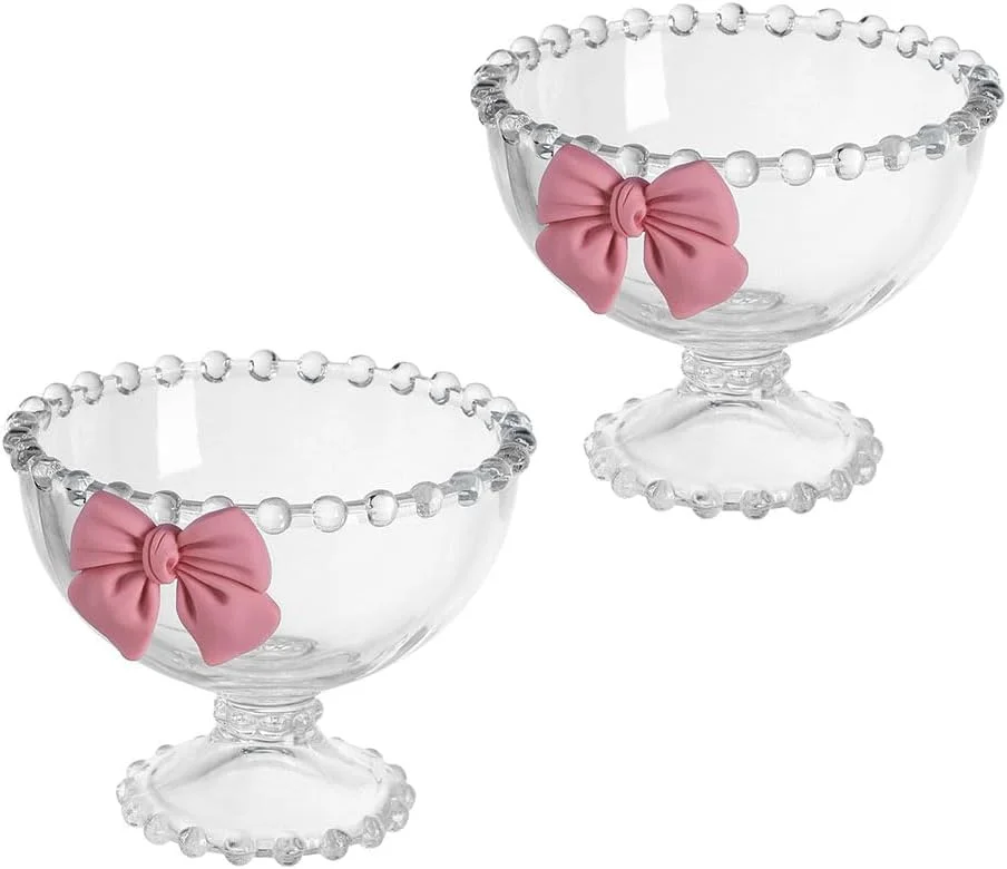 کاسه دسر شیشه ای پروانه ای خلاقانه WAIT FLY، کاسه پایه دار ترایفل، کاسه بستنی، کاسه سرو برای میوه، سالاد، آب نبات، کوکتل، قهوه، ترایفل - شفاف - 2 عدد کاسه دسر شیشه ای پروانه ای خلاقانه WAIT FLY، کاسه پایه دار ترایفل، کاسه بستنی، کاسه سرو برای میوه، سالاد، آب نبات، کوکتل، قهوه، ترایفل - شفاف - 2 عدد