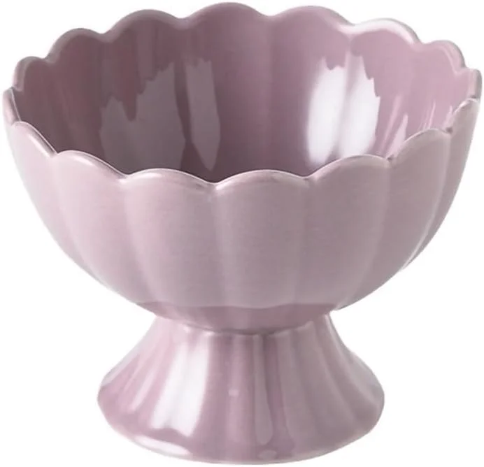 کاسه دسر سرامیکی رنگ ماکارون WAIT FLY، کاسه پایه دار ترایفل، کاسه بستنی، کاسه پودینگ، کاسه سرو برای میوه، سالاد، آب نبات، تنقلات - بنفش - 6 اونس کاسه دسر سرامیکی رنگ ماکارون WAIT FLY، کاسه پایه دار ترایفل، کاسه بستنی، کاسه پودینگ، کاسه سرو برای میوه، سالاد، آب نبات، تنقلات - بنفش - 6 اونس