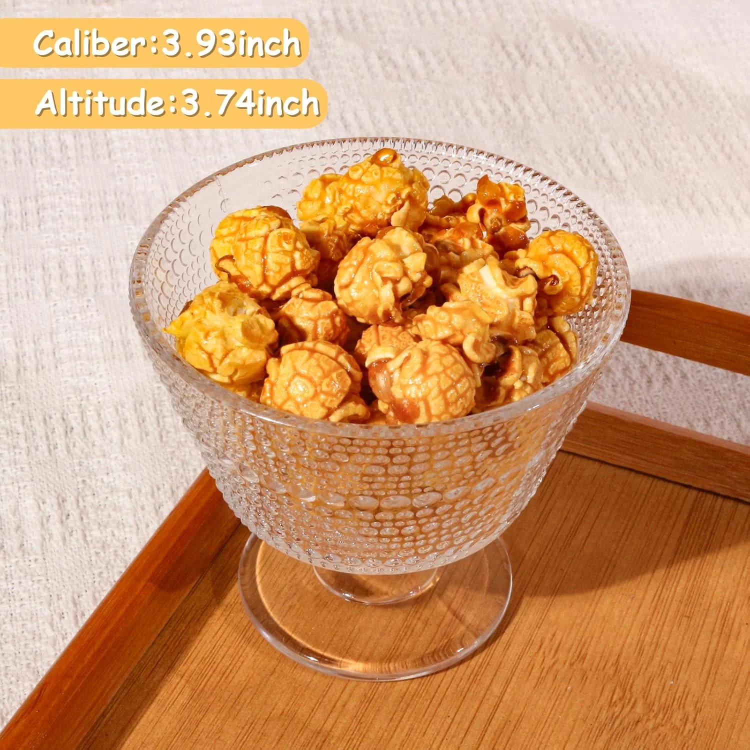 wangsdjy ست 4 عددی کاسه دسر شیشه ای، کاسه های بستنی خوری کریستالی 270 میلی لیتری - ایده آل برای دسر، بستنی، میوه، سالاد، تنقلات، کوکتل، چاشنی و ترایفل (4 عدد) wangsdjy ست 4 عددی کاسه دسر شیشه ای، کاسه های بستنی خوری کریستالی 270 میلی لیتری - ایده آل برای دسر، بستنی، میوه، سالاد، تنقلات، کوکتل، چاشنی و ترایفل (4 عدد)