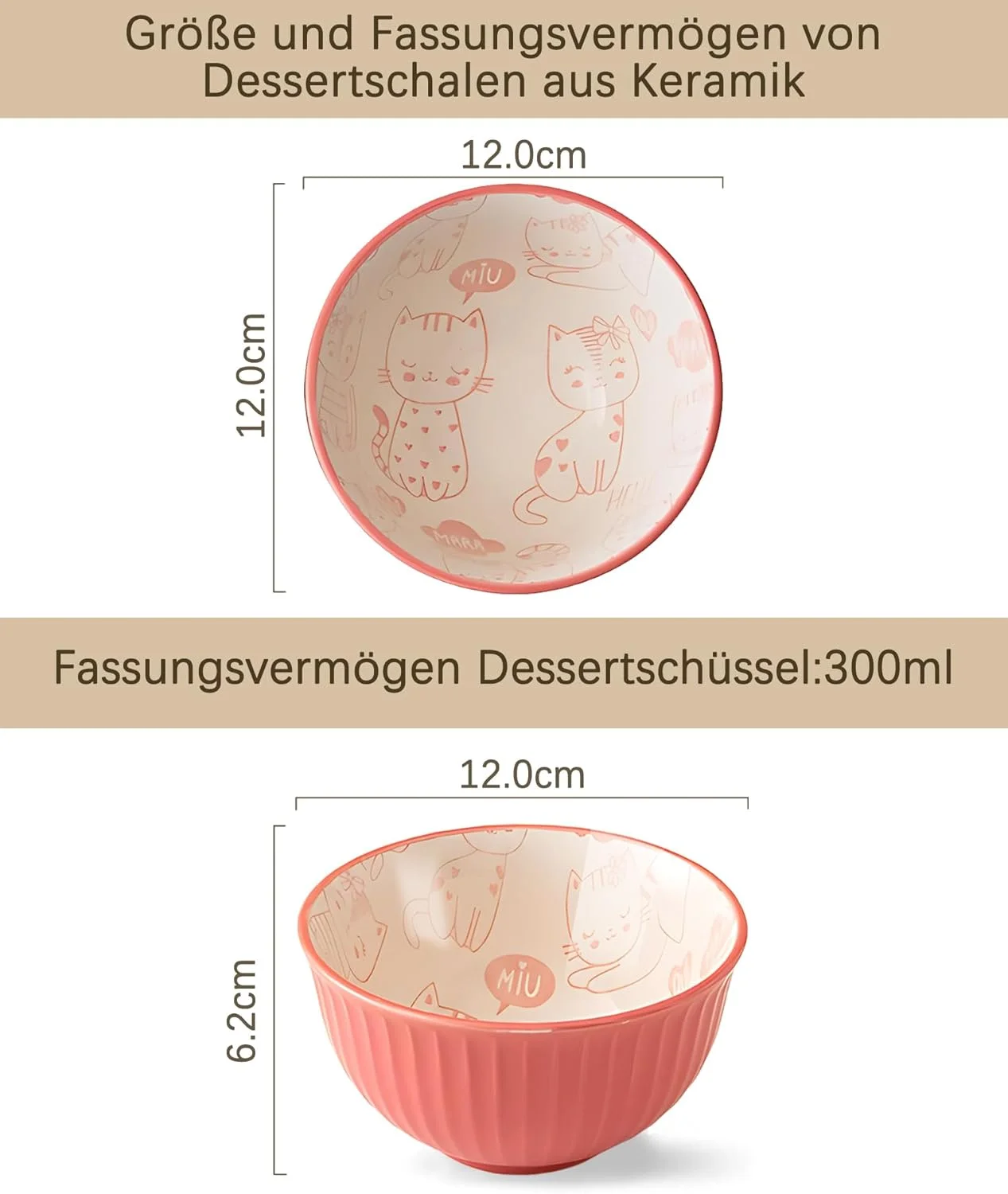 walenbily Cereal Bowls, Porcelain, Dishwasher Safe, Microwave-Safe, Soup Bowl, Colourful Dessert Bowls, Small for Ice Cream, Dessert, Soup, Cereal, 300 ml walenbily Cereal Bowls, Porcelain, Dishwasher Safe, Microwave-Safe, Soup Bowl, Colourful Dessert Bowls, Small for Ice Cream, Dessert, Soup, Cereal, 300 ml