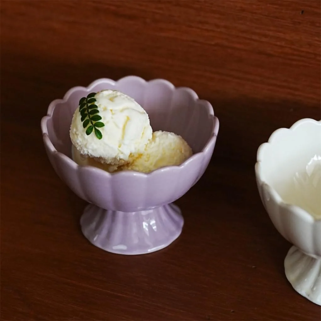 کاسه دسر سرامیکی رنگ ماکارون WAIT FLY، کاسه پایه دار ترایفل، کاسه بستنی، کاسه پودینگ، کاسه سرو برای میوه، سالاد، آب نبات، تنقلات - بنفش - 6 اونس کاسه دسر سرامیکی رنگ ماکارون WAIT FLY، کاسه پایه دار ترایفل، کاسه بستنی، کاسه پودینگ، کاسه سرو برای میوه، سالاد، آب نبات، تنقلات - بنفش - 6 اونس