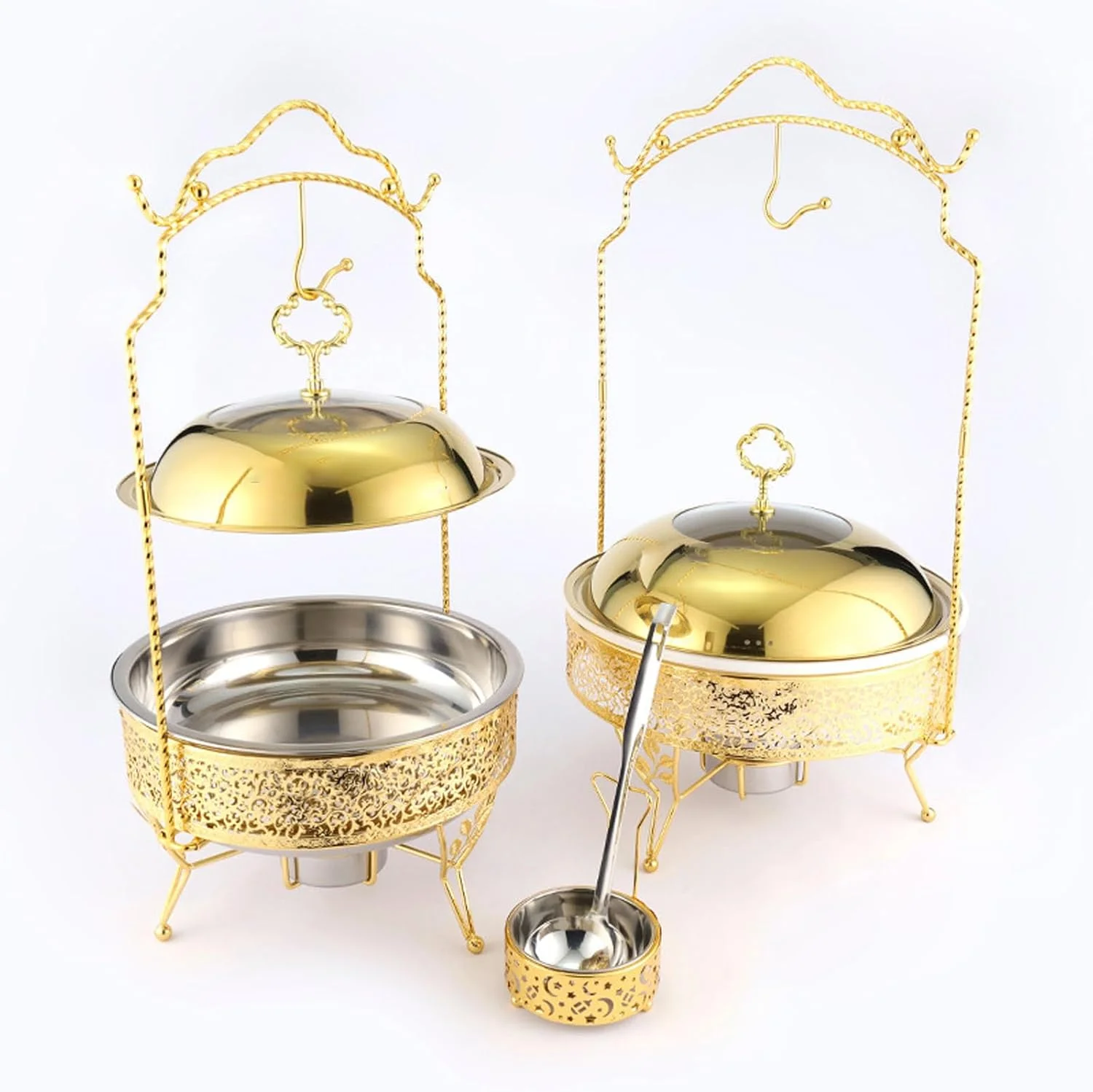 گرمکن غذا استیل ضد زنگ، ظروف گرمکن بوفه، ست بوفه مستطیلی، اجاق بوفه، ست گرمکن بوفه برای استفاده در منزل و رستوران (استیل ضد زنگ 4 لیتر) گرمکن غذا استیل ضد زنگ، ظروف گرمکن بوفه، ست بوفه مستطیلی، اجاق بوفه، ست گرمکن بوفه برای استفاده در منزل و رستوران (استیل ضد زنگ 4 لیتر)