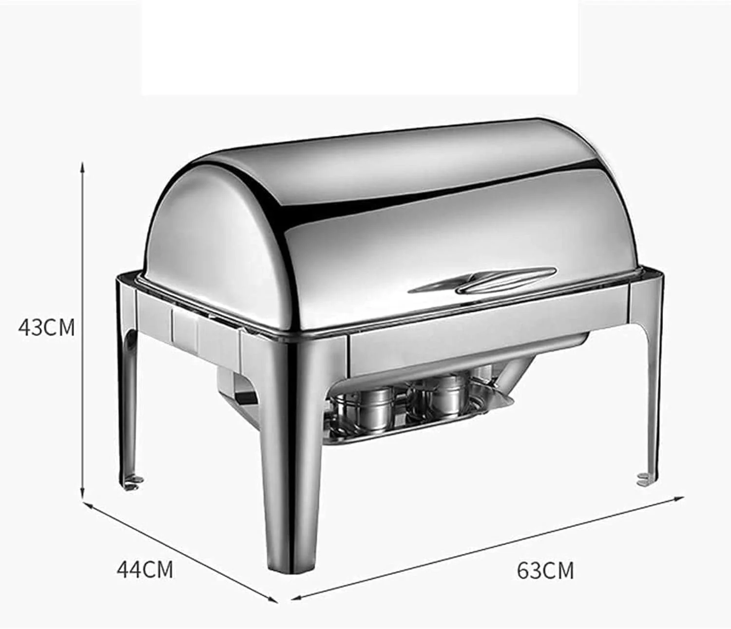 Food Warmer, Chafing Dish Chafing Dish Set, Stainless Steel 9L Food Warmer Buffet, Food Warmer Professional Set for Catering, Buffet and Party Food Warmer, Chafing Dish Chafing Dish Set, Stainless Steel 9L Food Warmer Buffet, Food Warmer Professional Set for Catering, Buffet and Party