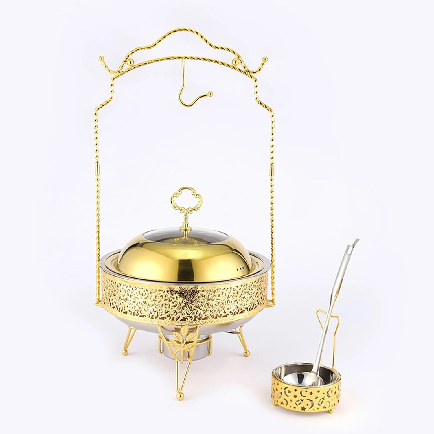 گرمکن غذا استیل ضد زنگ، ظروف گرمکن بوفه، ست بوفه مستطیلی، اجاق بوفه، ست گرمکن بوفه برای استفاده در منزل و رستوران (استیل ضد زنگ 4 لیتر) گرمکن غذا استیل ضد زنگ، ظروف گرمکن بوفه، ست بوفه مستطیلی، اجاق بوفه، ست گرمکن بوفه برای استفاده در منزل و رستوران (استیل ضد زنگ 4 لیتر)